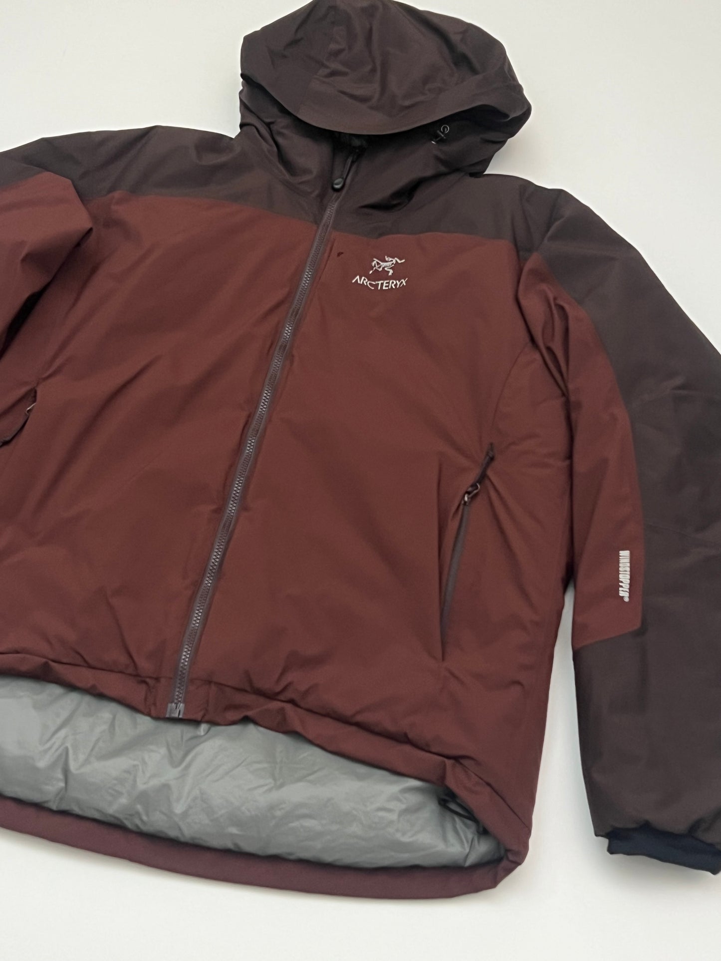 Arc’teryx Kappa SV Hoody Mahogany Red Men’s XL Extra Large Gore-Tex Windstopper