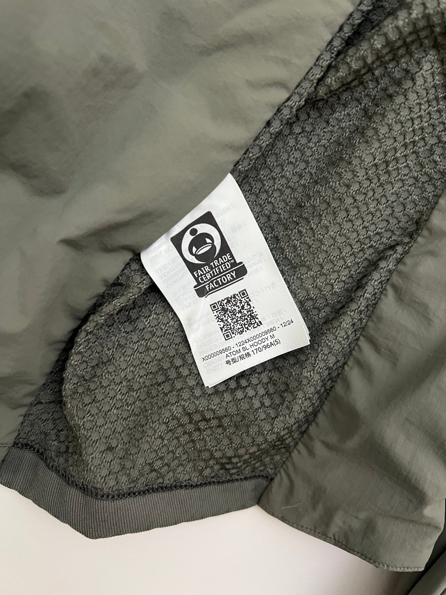 Arc’teryx Atom SL Hoody Forage Green Men’s S Small