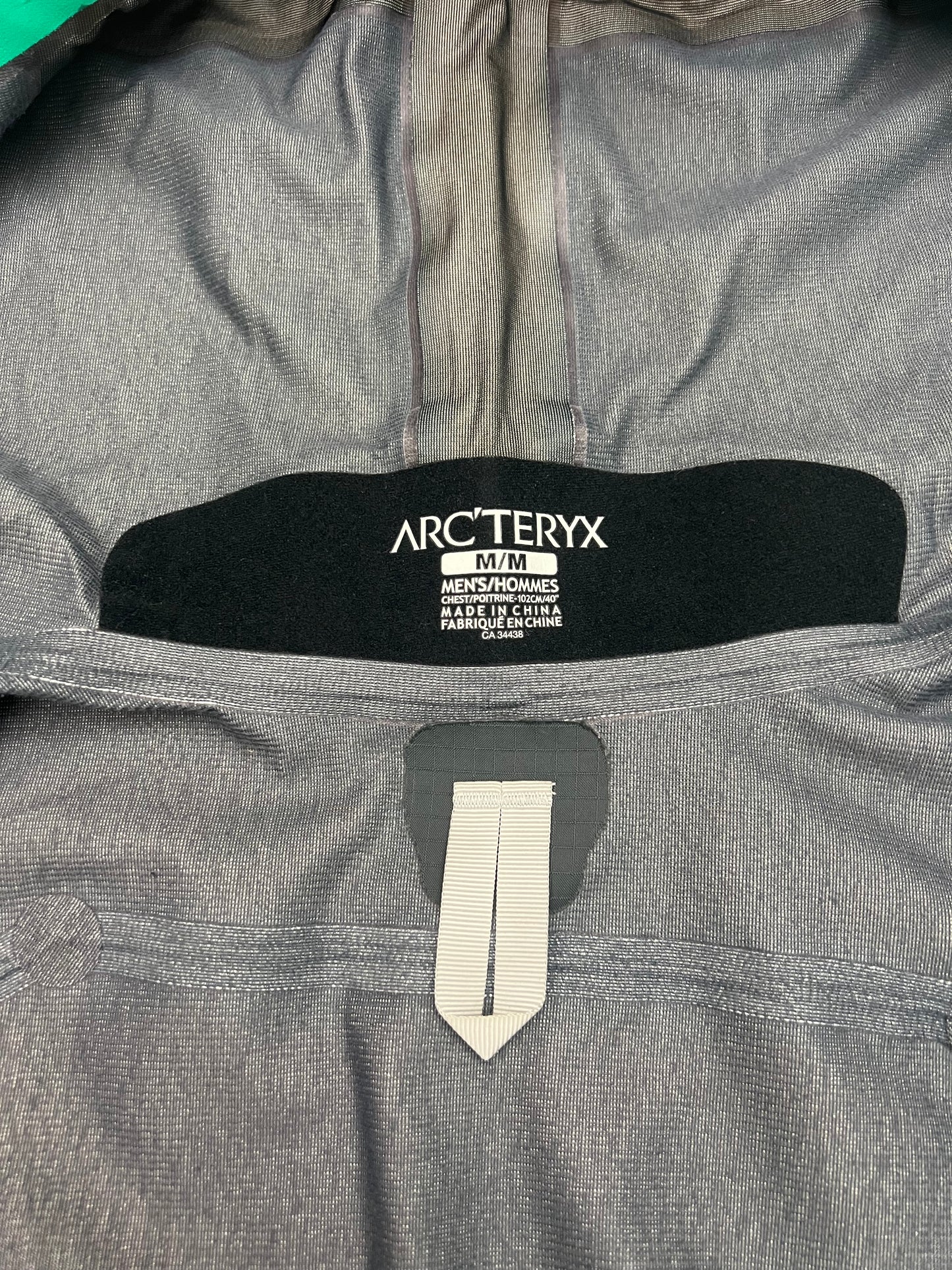 Arc’teryx Sabre SV Jacket Green Men’s M Medium Gore-Tex