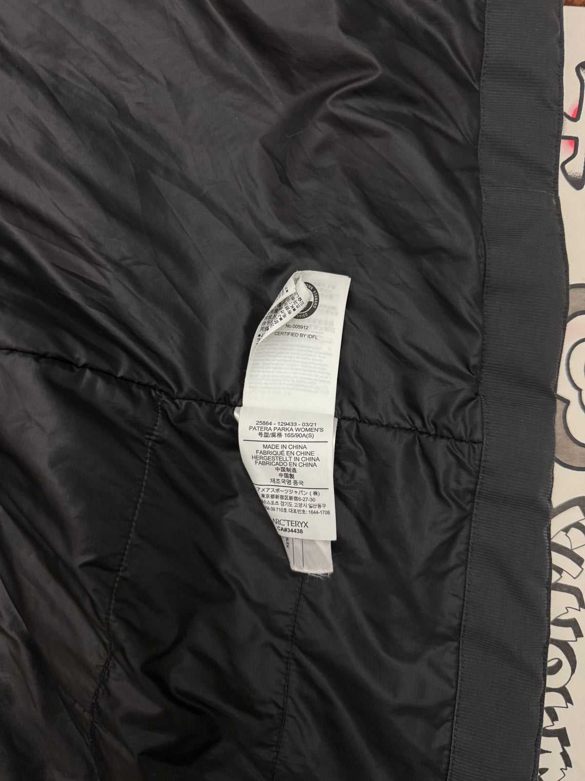 Arc'teryx Patera Parka Women's S Small Gore-Tex Down Insulated Coat