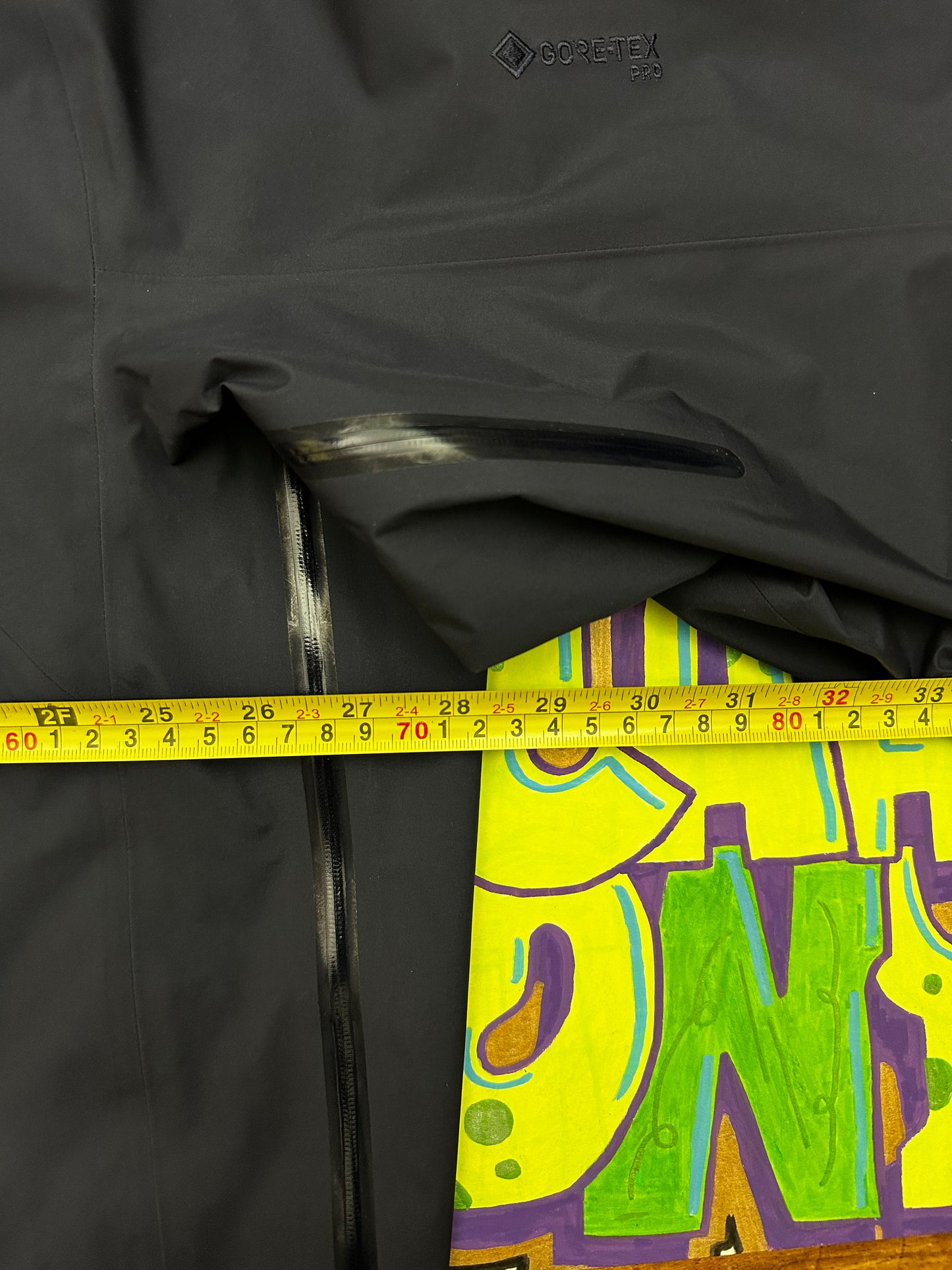 Arc’teryx Beta AR Jacket Black Sapphire Blue Men’s XXL Gore-Tex Pro RECCO