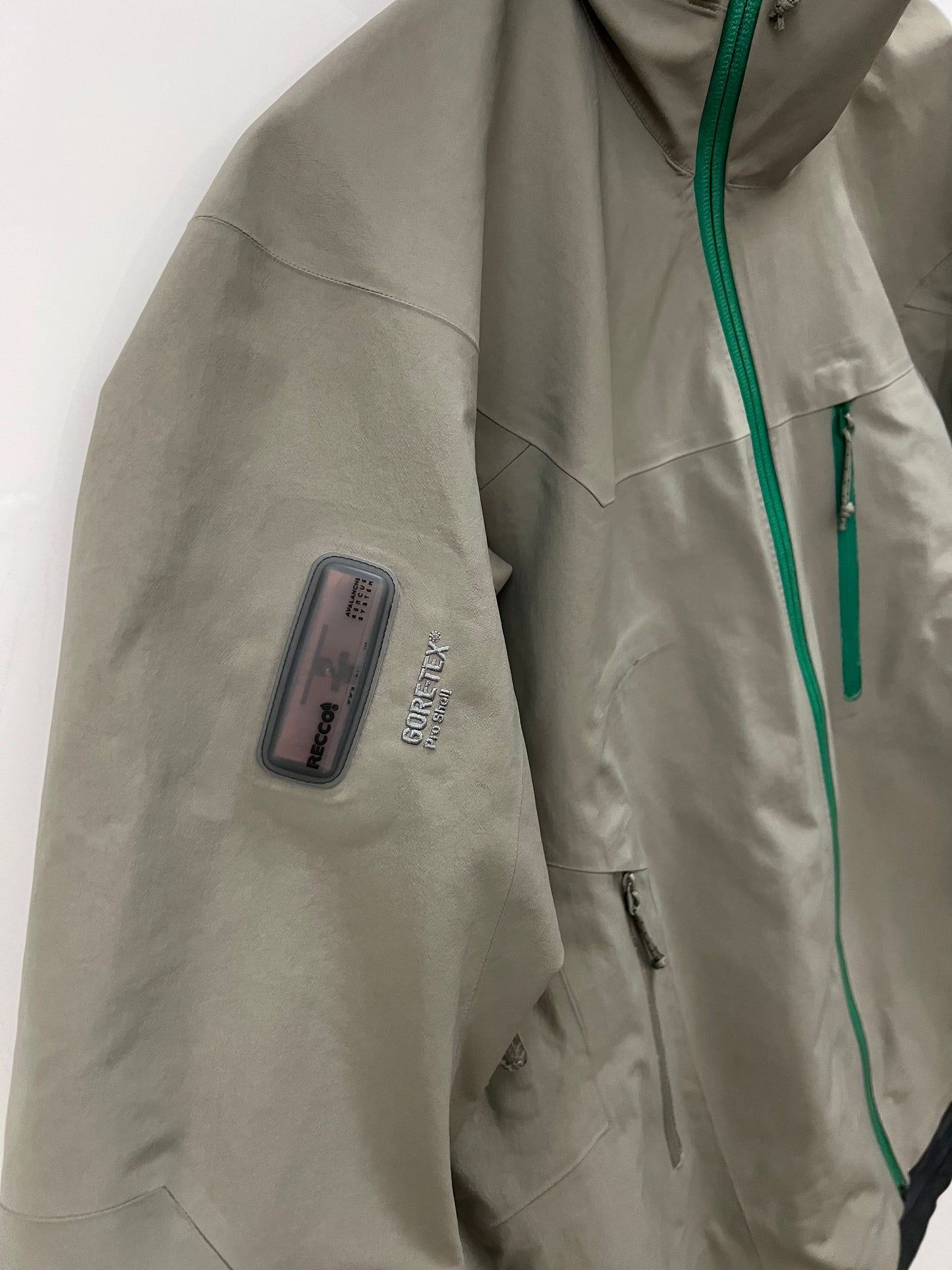 Arc'teryx Sidewinder SV Jacket Quail Grey Men’s S Small Gore-Tex Pro RECCO