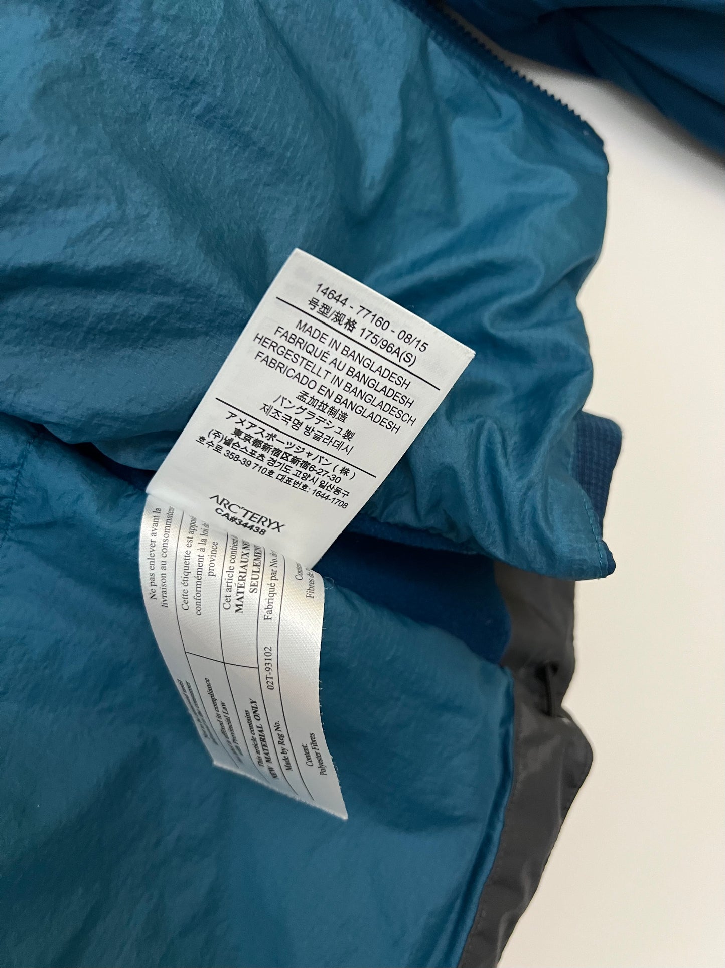 Arc’teryx Atom LT Hoody Blue Men’s S Small