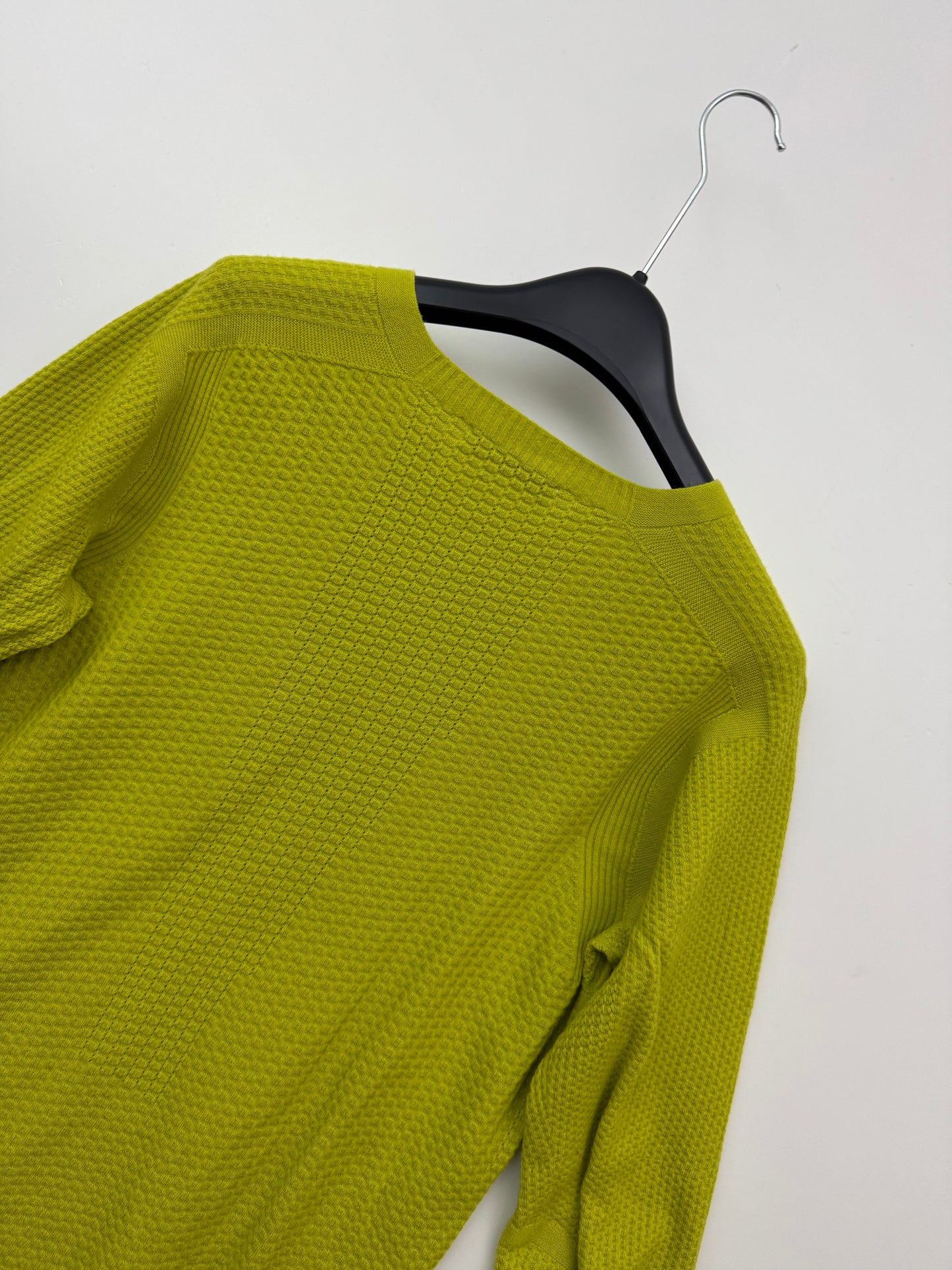 Arc'teryx Hallam Merino Wool Crew Men's M Medium Yellow