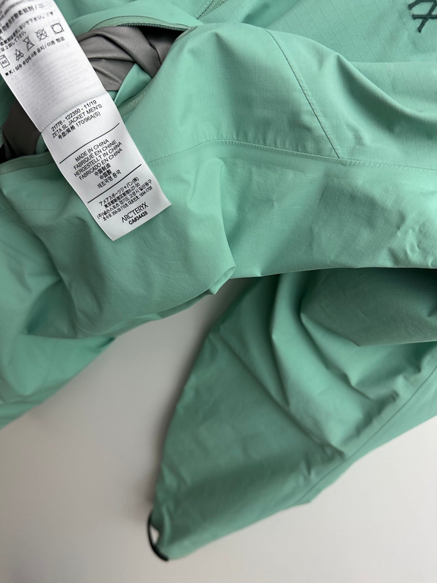 Arc’teryx Zeta SL Jacket Kepler Blue Men’s S Small Gore-Tex