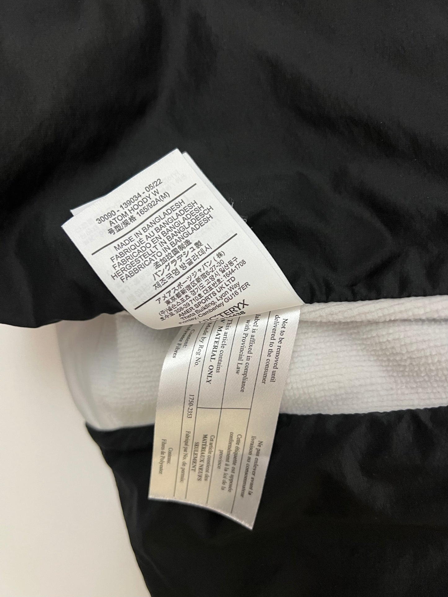 Arc’teryx Atom Hoody White Women’s M Medium