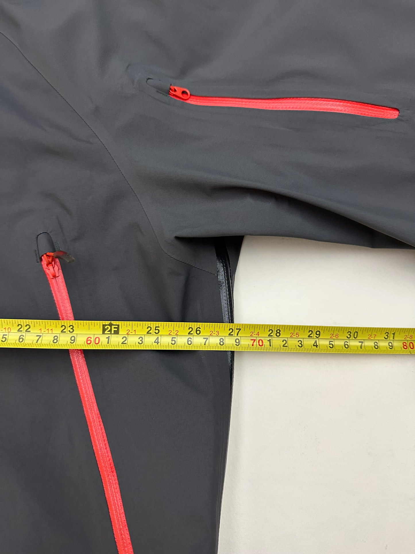 Haglöfs Roc Spirit GORE-TEX C-Knit Waterproof Jacket Magnetite Grey Red XXL