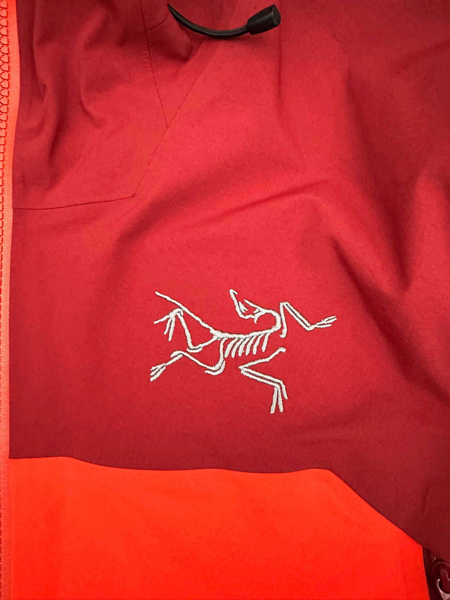 Arc’teryx Rush Jacket Firecracker Red Men's S Small Gore-Tex Pro RECCO