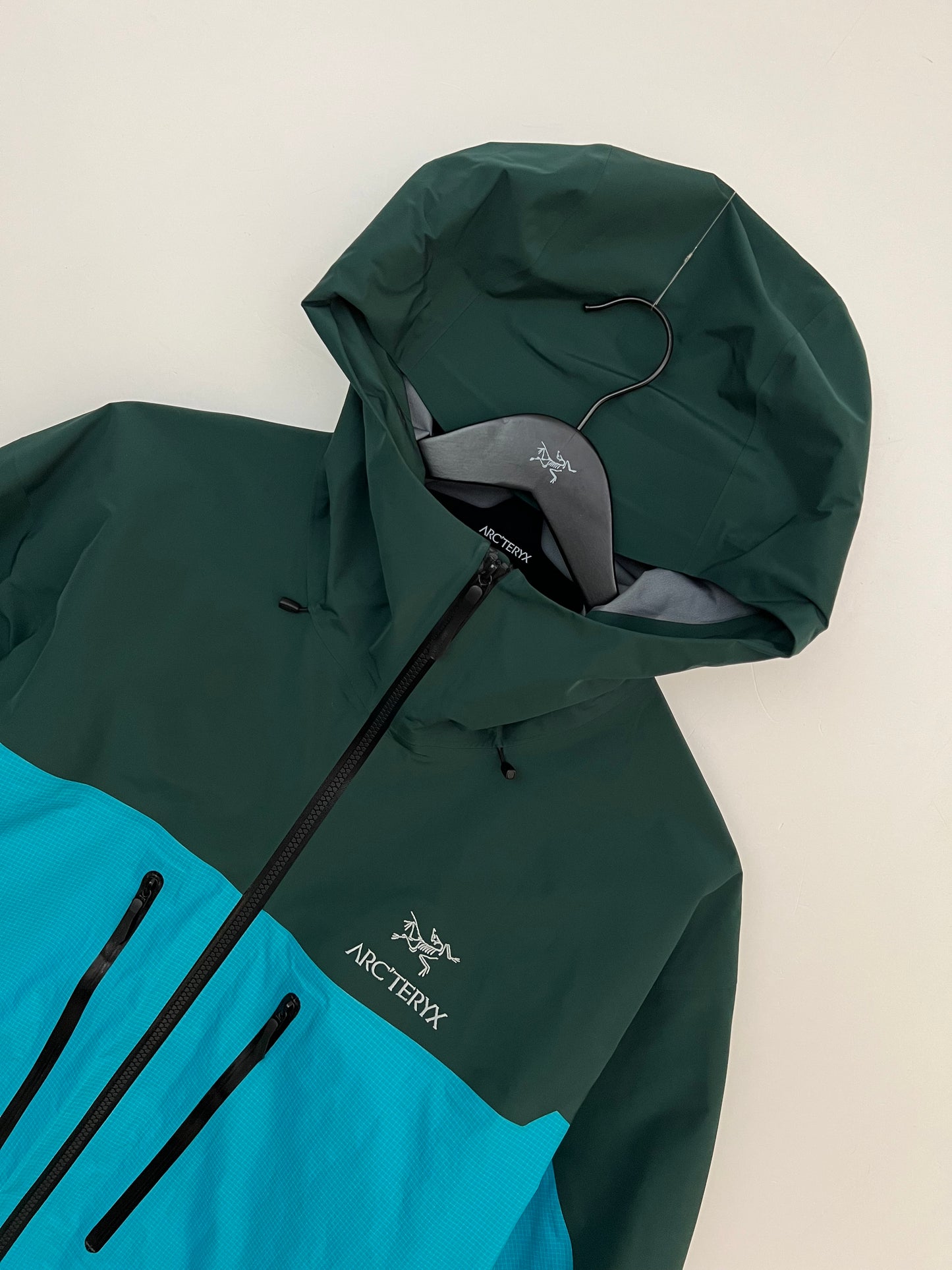 Arc’teryx Alpha Jacket Blue Tetra / Pytheas Men’s XL Gore-Tex Pro RECCO