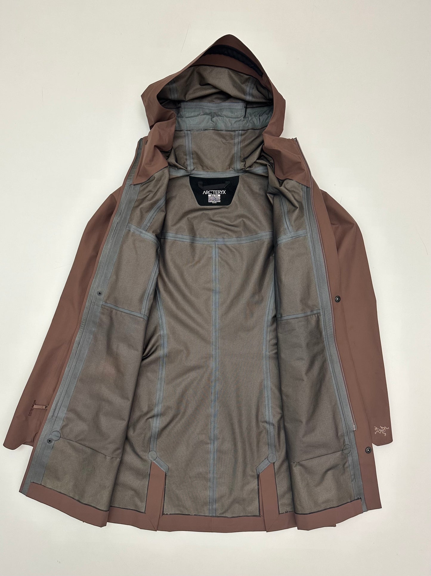 Arc’teryx Codetta Coat Brown Women’s XS Gore-Tex