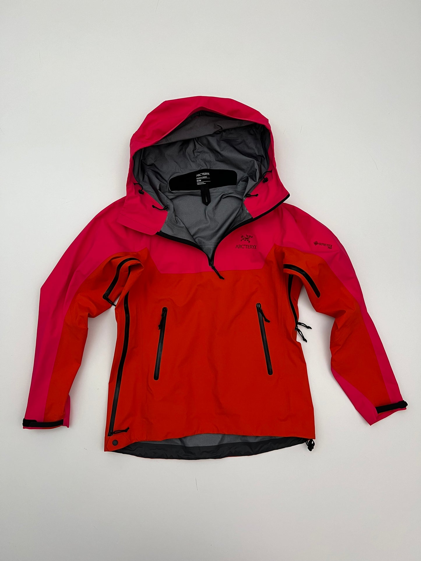 Arc’teryx Alpha Pullover Tourmaline / Phoenix Women’s M Medium Gore-Tex Pro