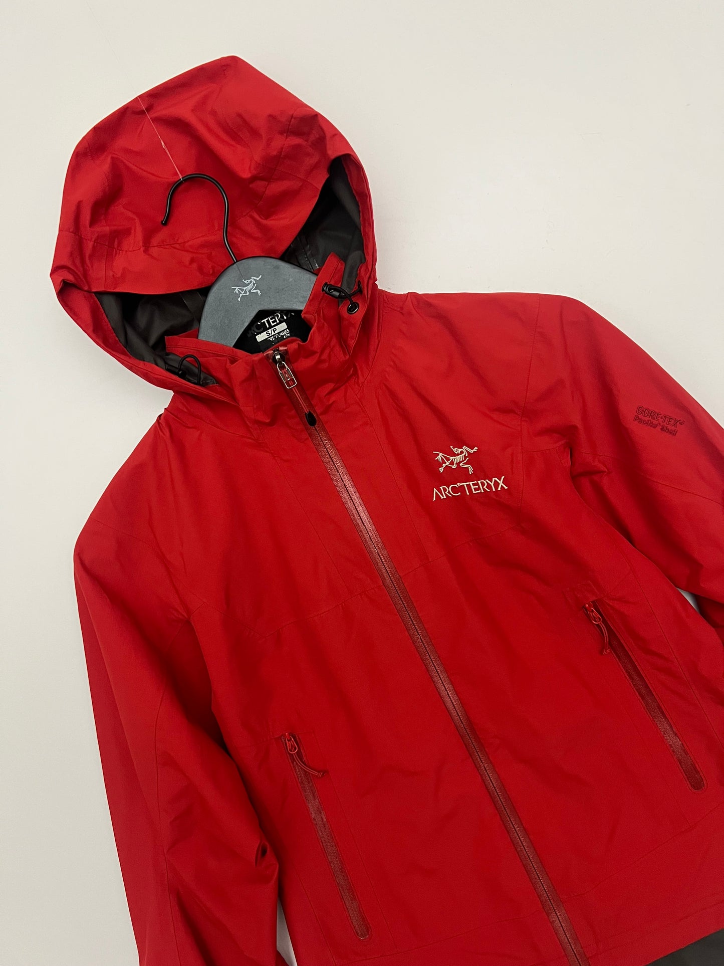 Arc'teryx Beta SL Jacket Red Women's S Small Gore-Tex