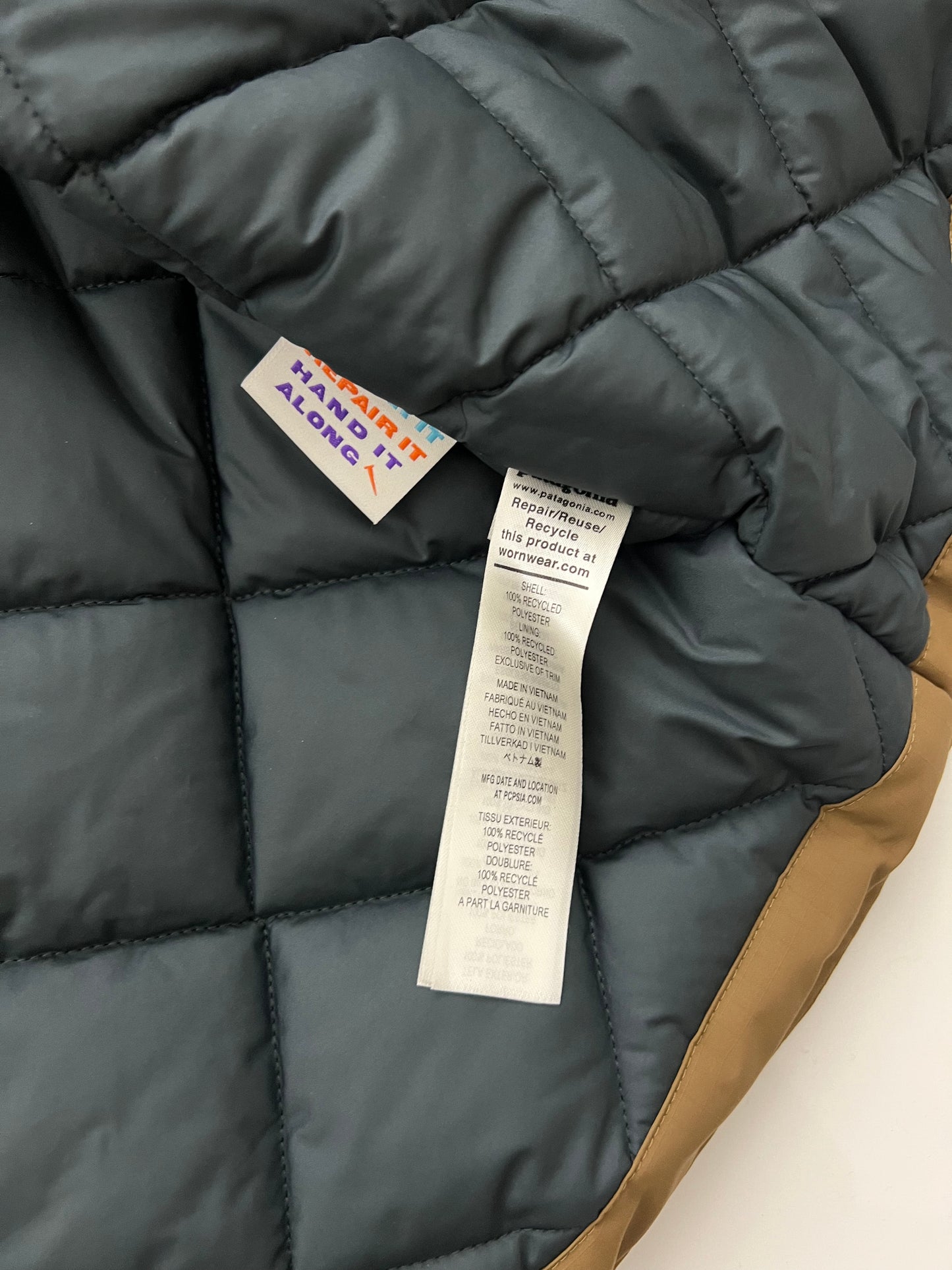 Patagonia Windshadow Waterproof Parka Coriander Brown Men’s L Large