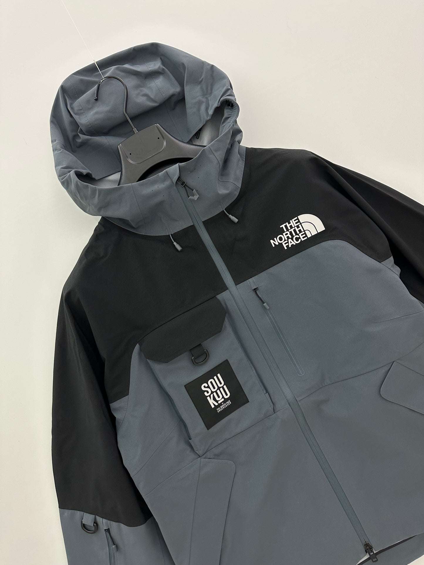 The North Face x Undercover Soukuu Hike Shell Jacket Black / Turbulence Grey Men’s Small