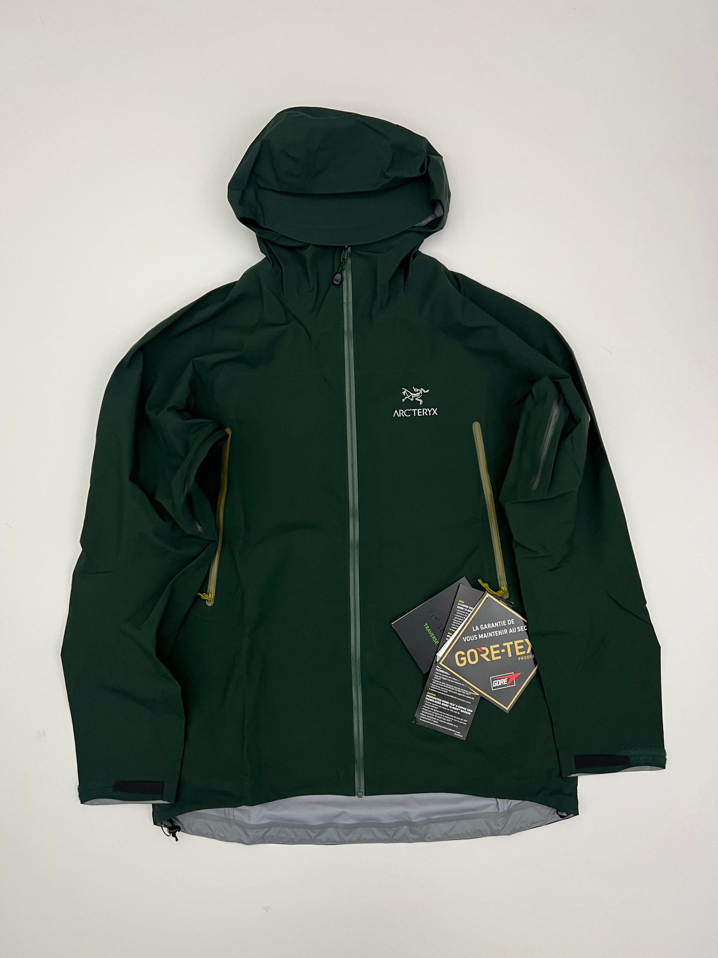 Arc’teryx Zeta AR Jacket Conifer Green Men’s XL Extra Large Gore-Tex