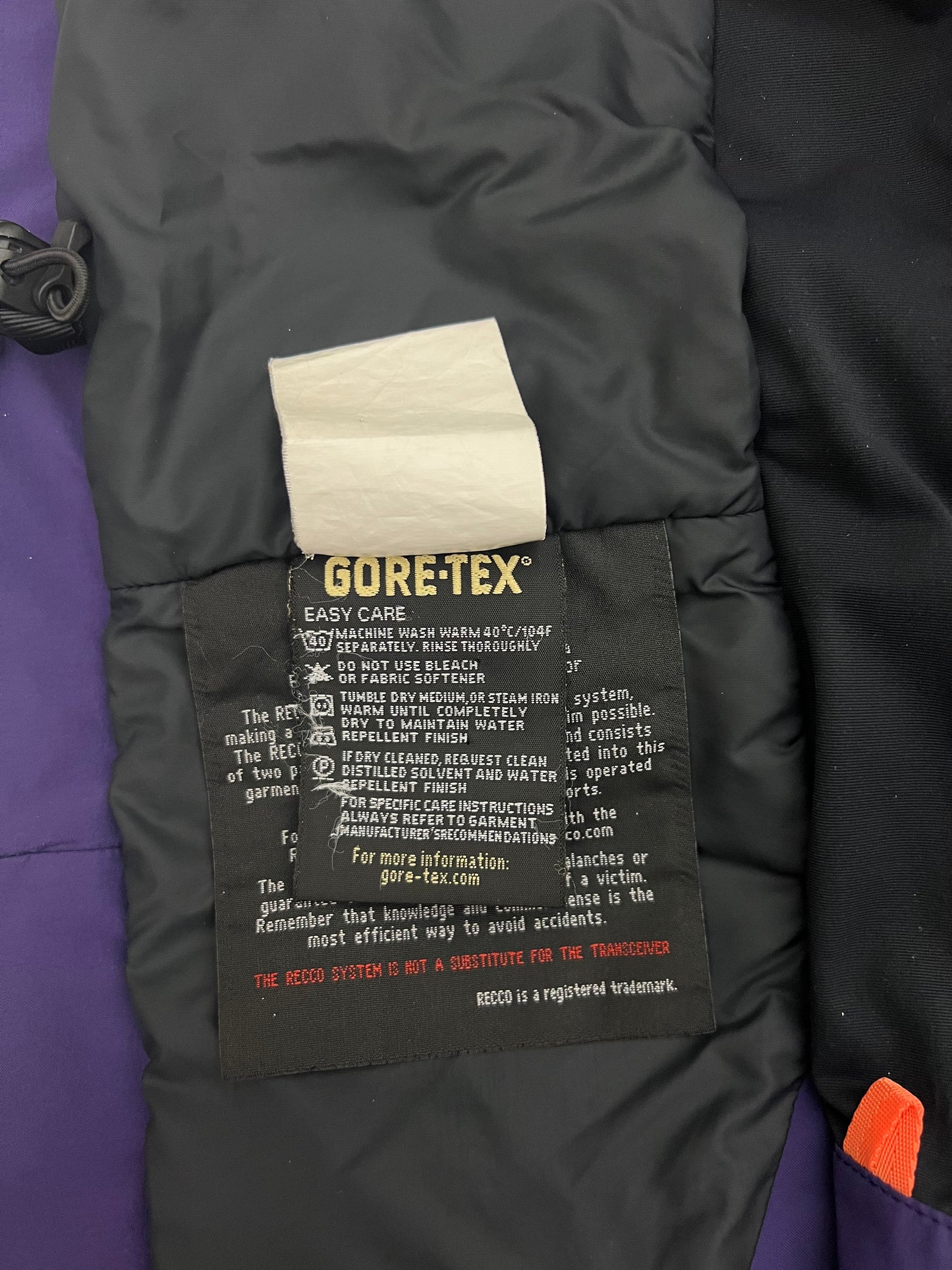 Arc’teryx Mako Jacket Roxo Purple Men's M Medium Gore-Tex Pro RECCO