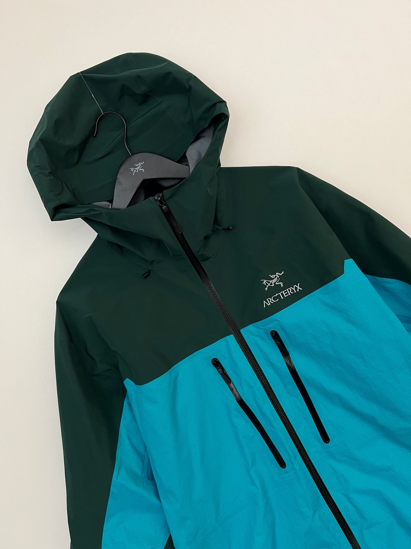 Arc’teryx Alpha Jacket Blue Tetra / Pytheas Men’s XL Gore-Tex Pro RECCO