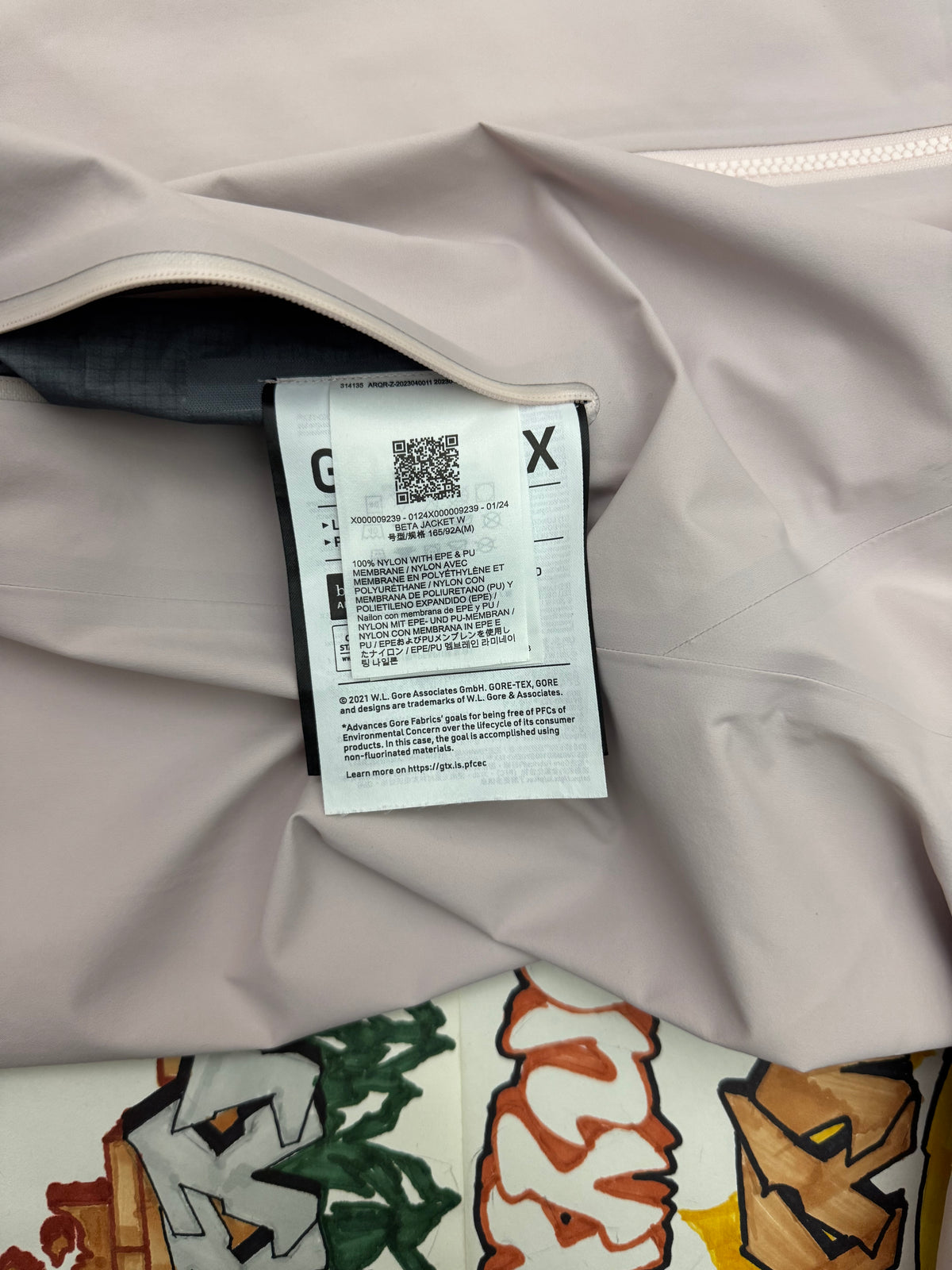 Arc'teryx Beta Jacket Purple Women's M Medium Gore-Tex RECCO