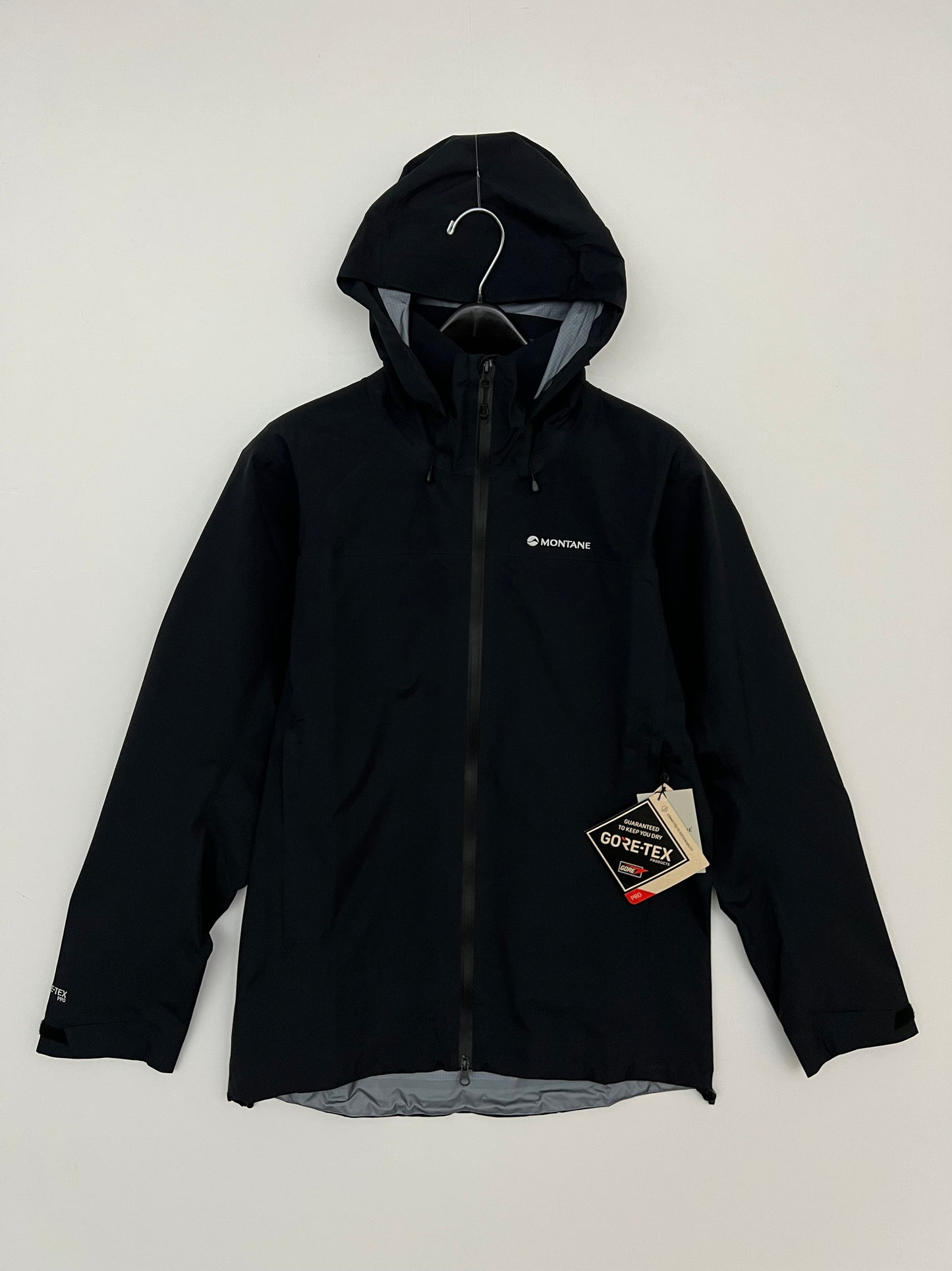 Montane Phase Pro Jacket Black Men's M Gore-Tex Pro