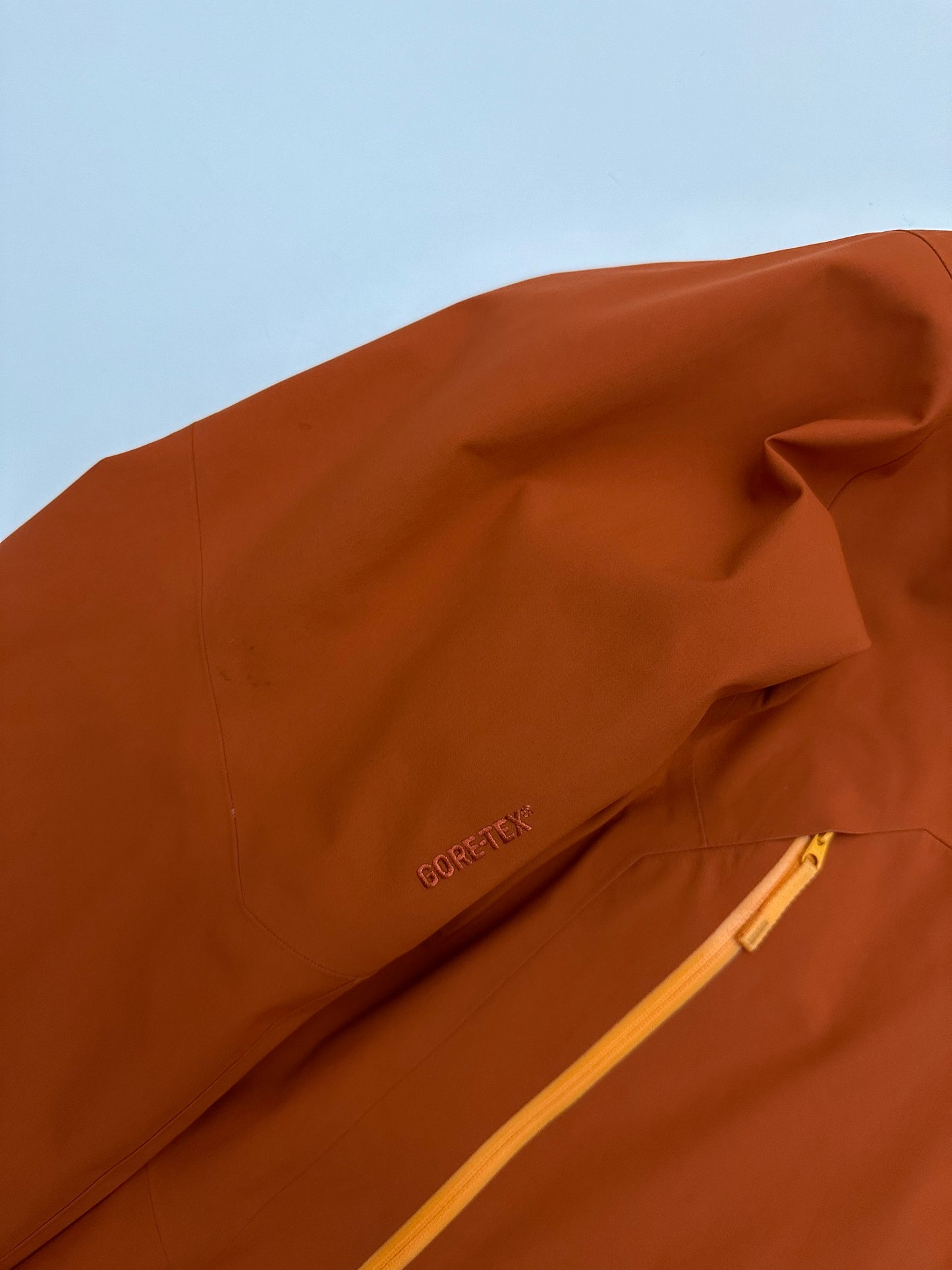 Arc’teryx Sabre Jacket Umber Orange Men’s S Small Gore-Tex RECCO