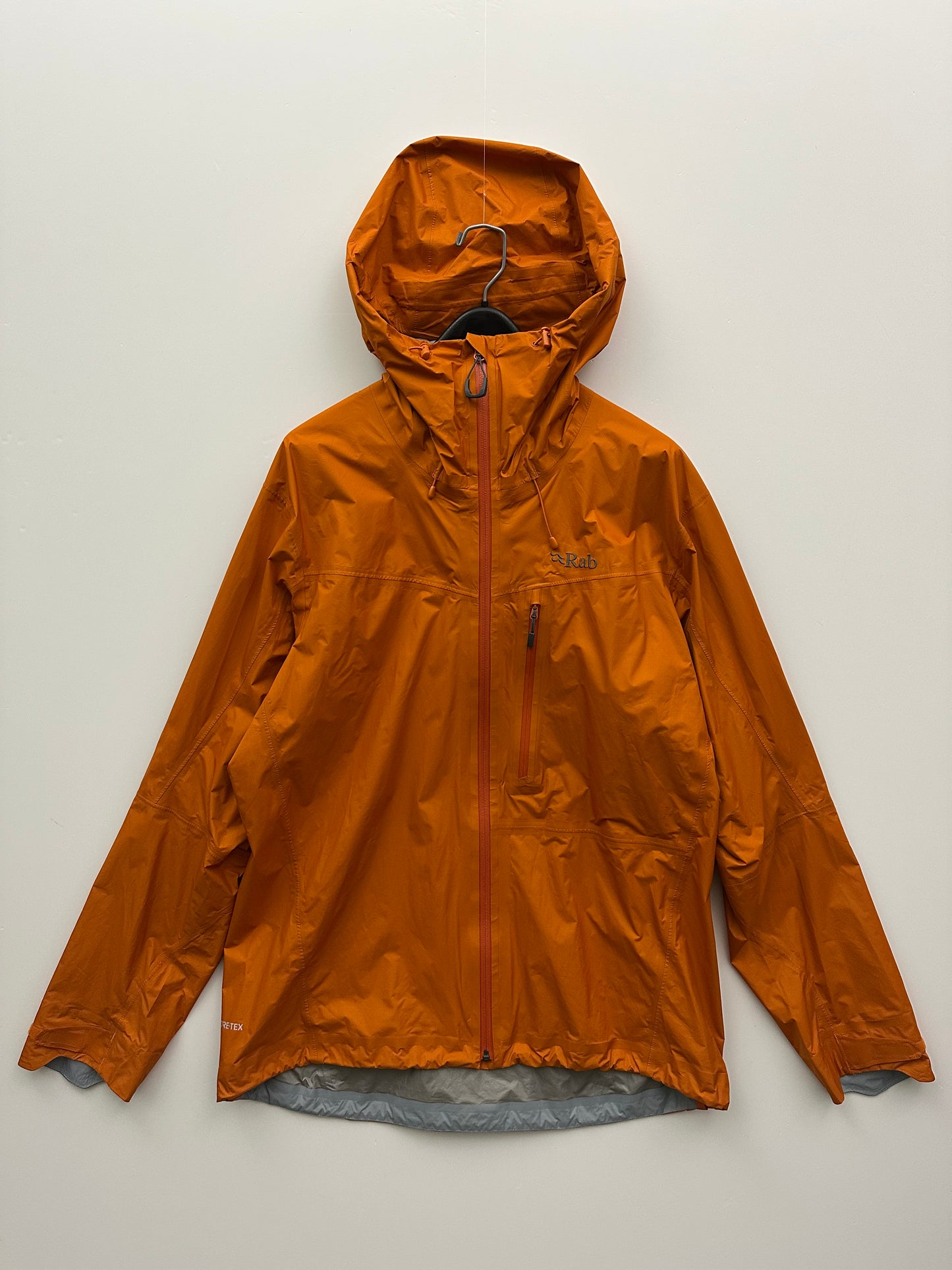 Rab Latok Paclite Plus Jacket Marmalade Orange Men’s XL Extra Large Gore-Tex
