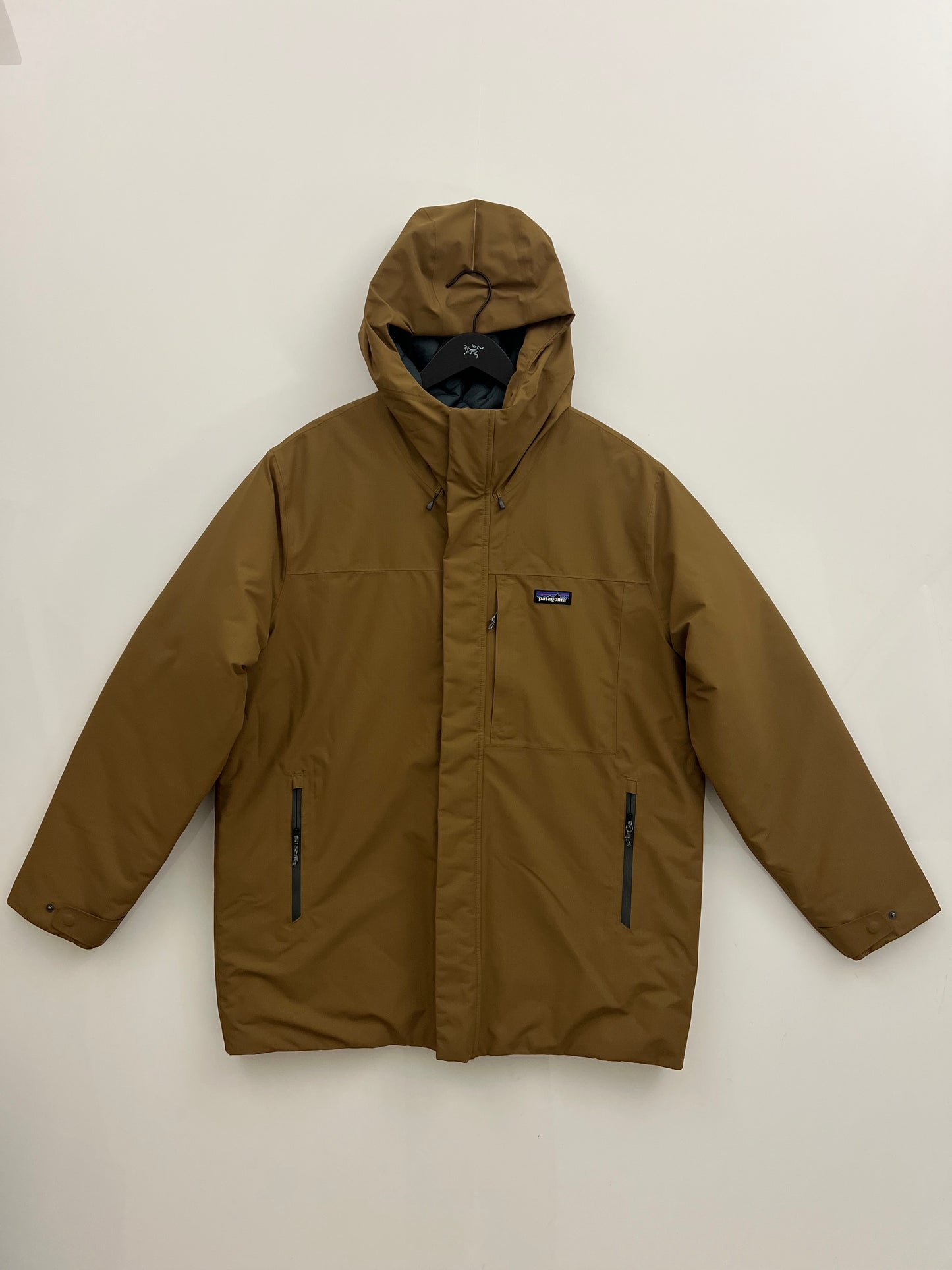 Patagonia Windshadow Waterproof Parka Coriander Brown Men’s L Large