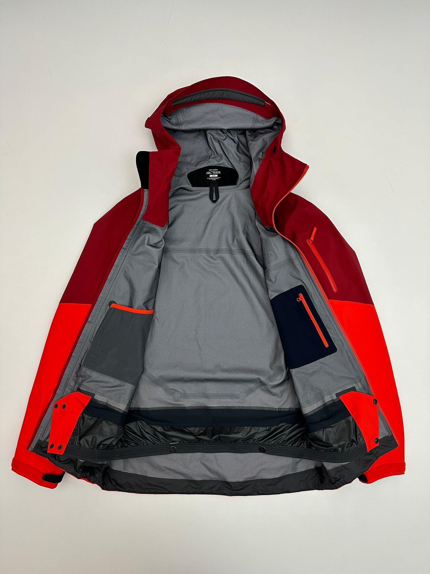 Arc’teryx Rush Jacket Firecracker Red Men's S Small Gore-Tex Pro RECCO