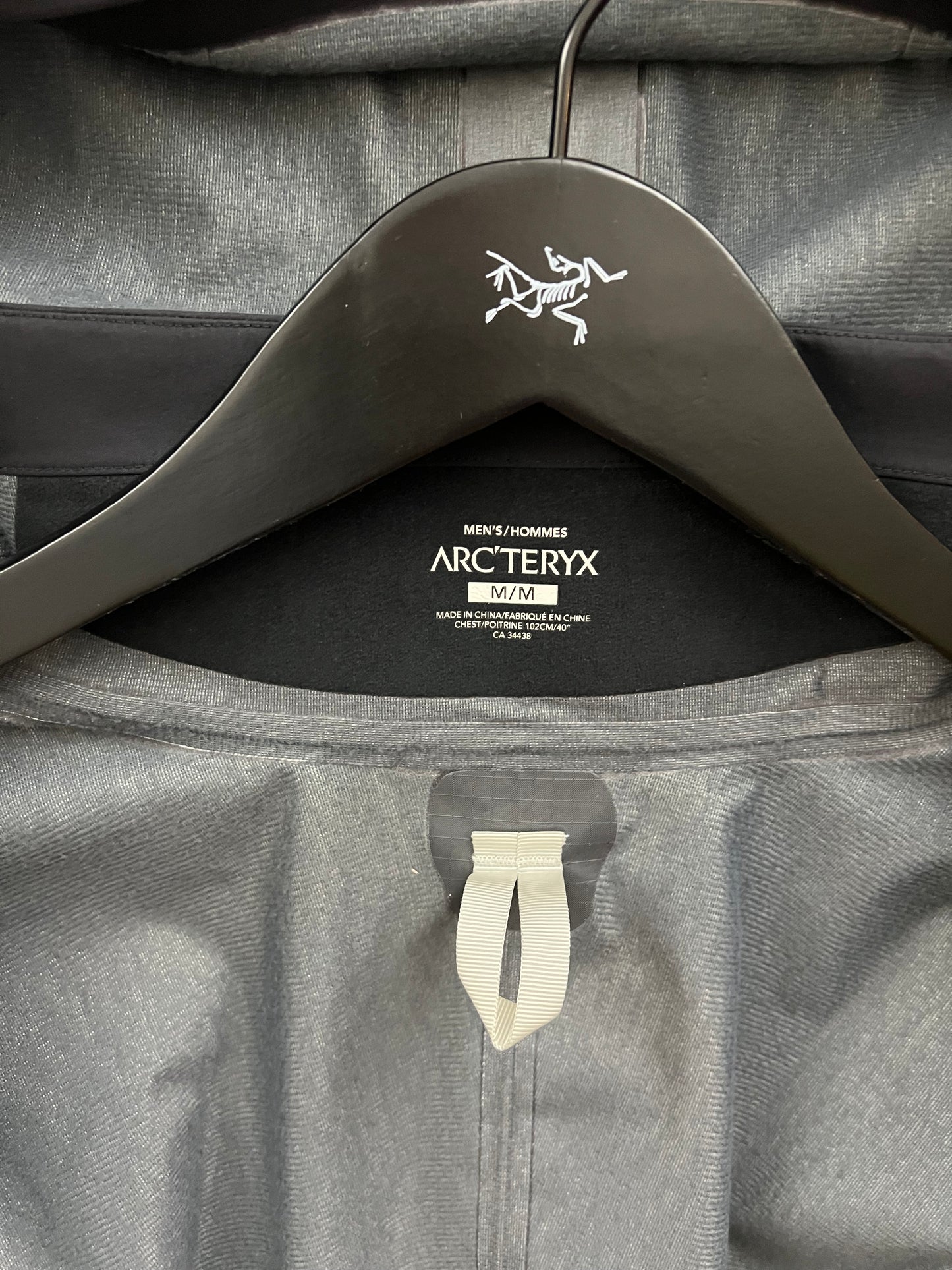 Arc’teryx Parsec Coat Black Men’s M Medium Gore-Tex