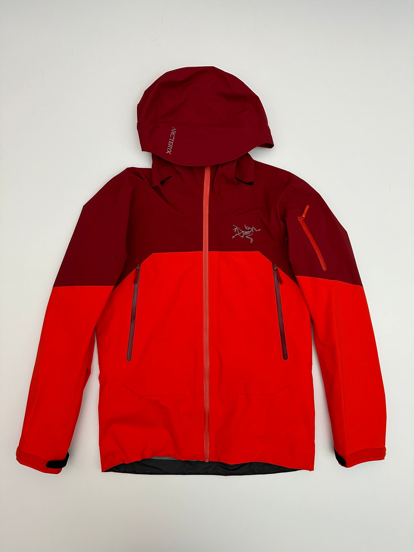 Arc’teryx Rush Jacket Firecracker Red Men's S Small Gore-Tex Pro RECCO