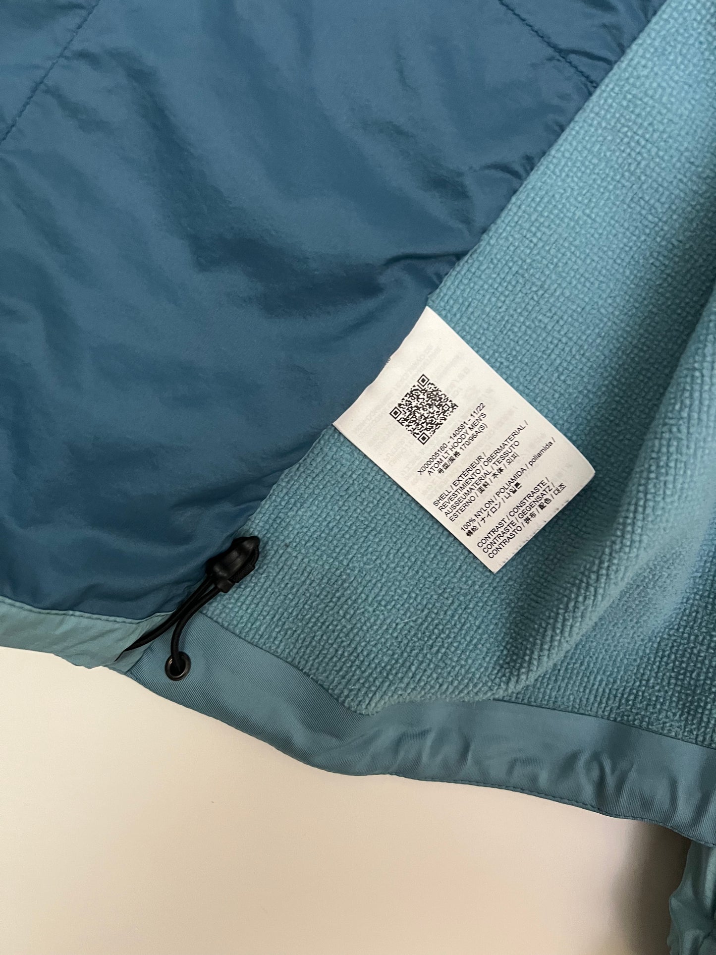 Arc’teryx Atom LT Hoody Solace Blue Men’s S Small