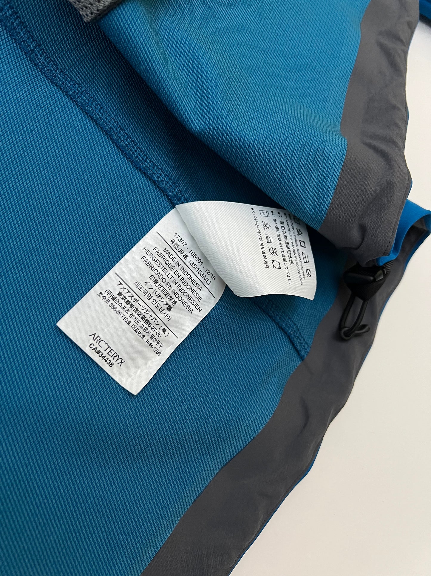 Arc’teryx Gamma LT Hoody Blue Men’s L Large