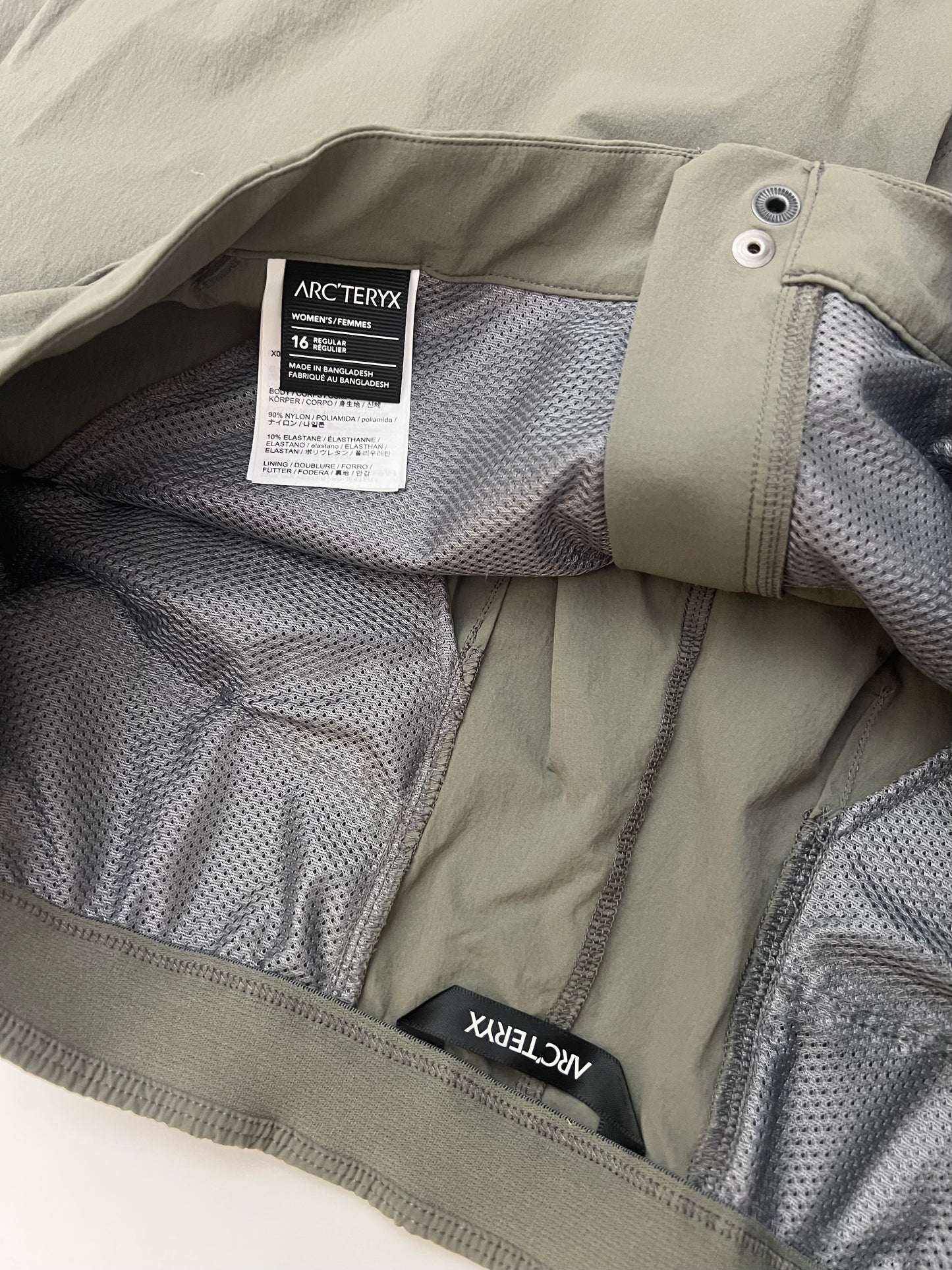 Arc'teryx Clarkia Pant Wide Leg Forage Green Women’s 16 Reg