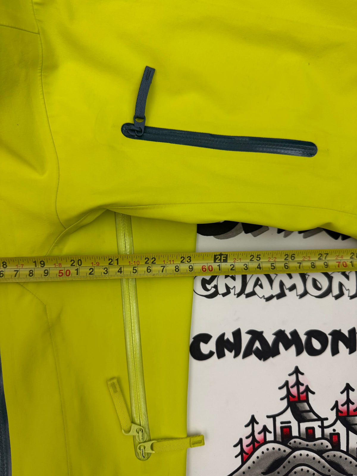 Arc'teryx Sabre Jacket Yellow Men's S Small Gore-Tex RECCO