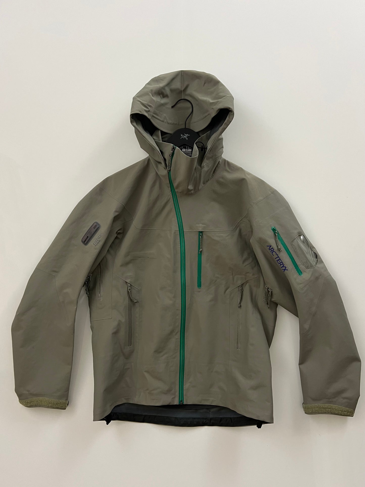 Arc'teryx Sidewinder SV Jacket Quail Grey Men’s S Small Gore-Tex Pro RECCO