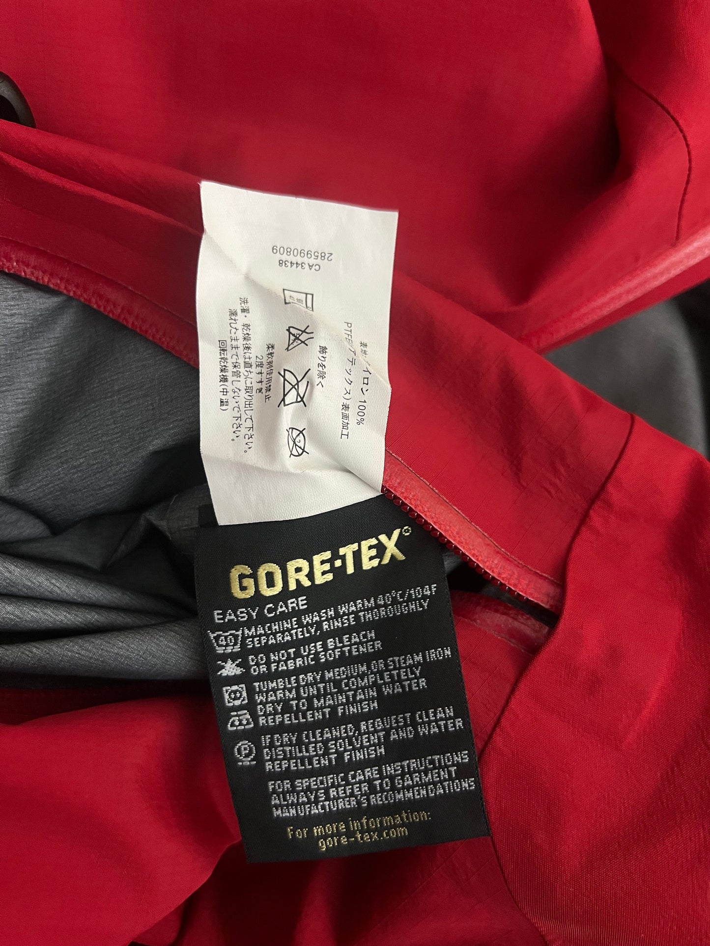 Arc’teryx Theta AR Jacket Red Men’s XL Extra Large Gore-Tex Pro