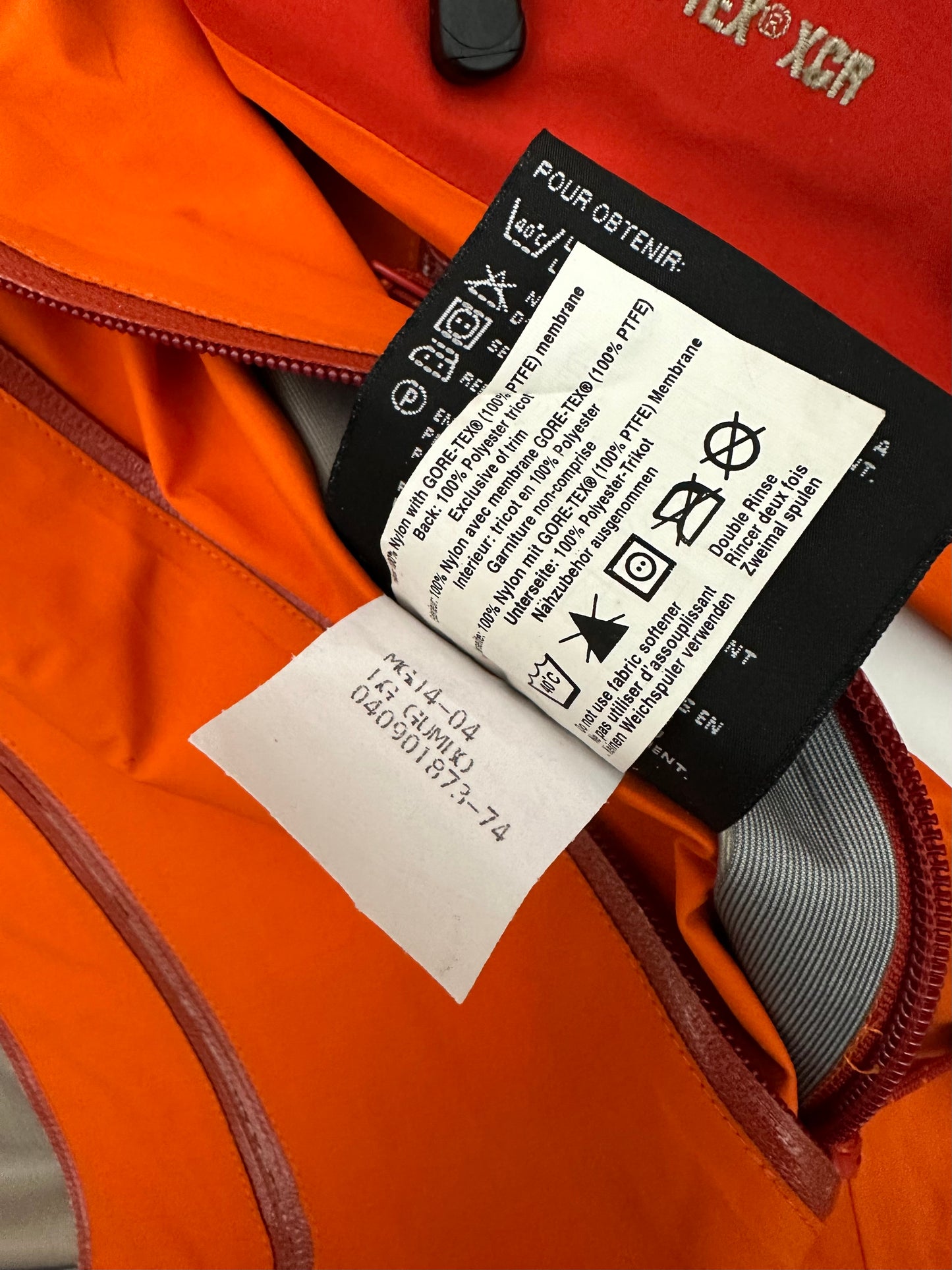 Arc’teryx Theta AR Jacket Gumbo Orange Men’s L Large Gore-Tex XCR