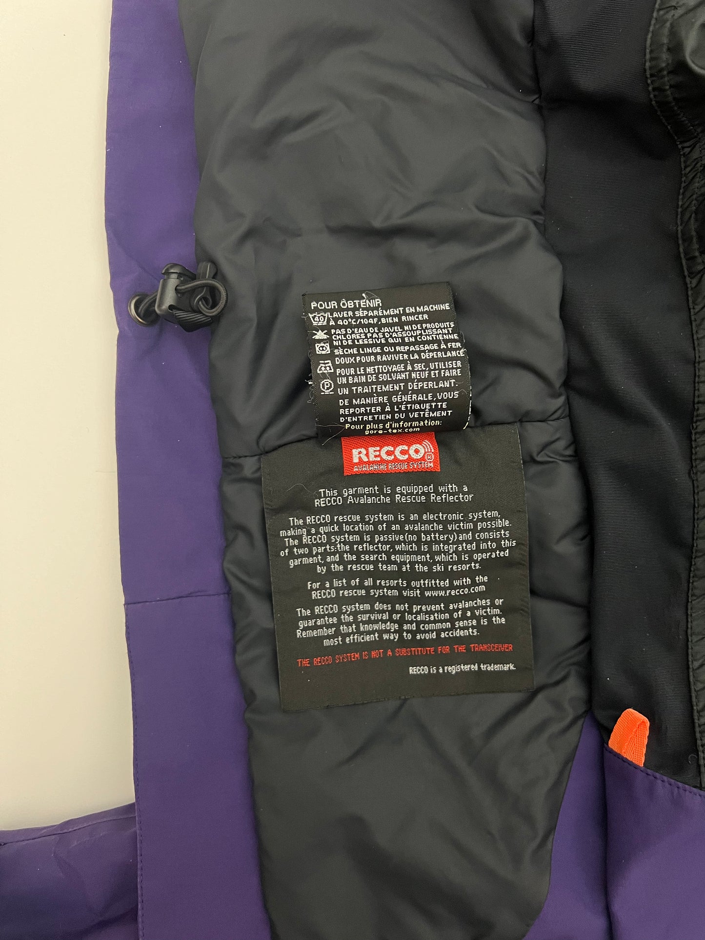 Arc’teryx Mako Jacket Roxo Purple Men's M Medium Gore-Tex Pro RECCO