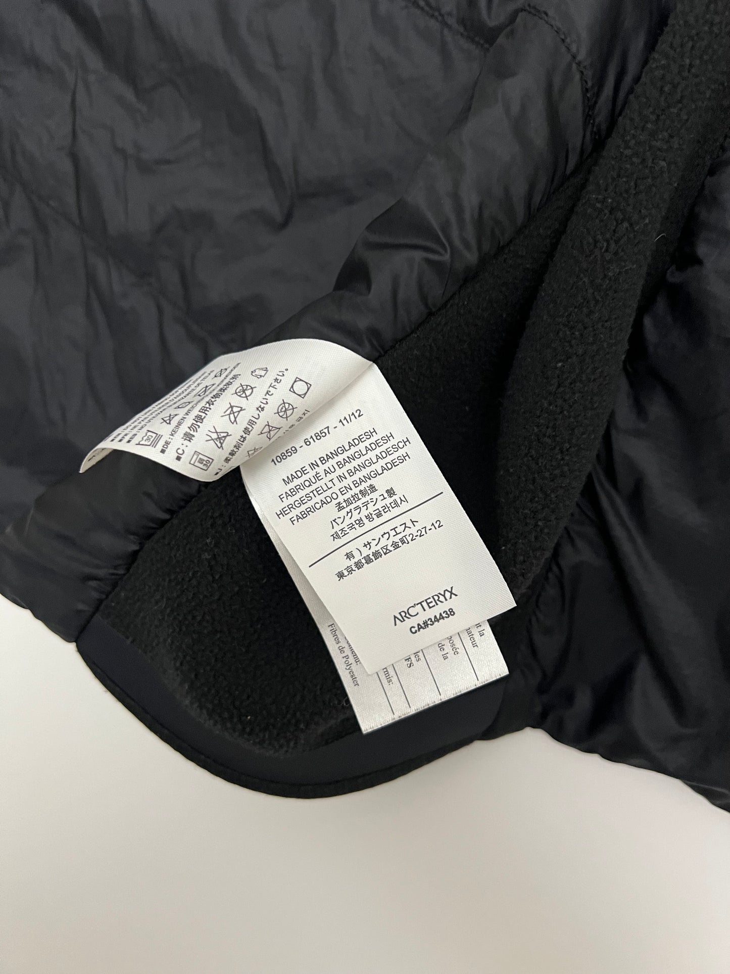 Arc’teryx Atom LT Jacket Black Men’s S Small