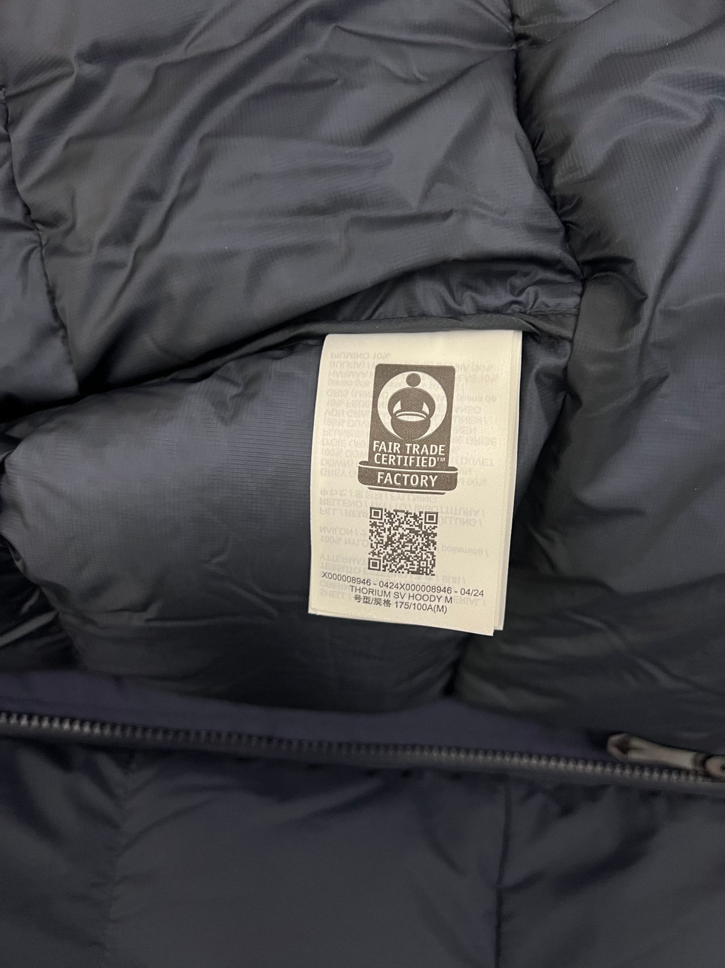 Arc’teryx Thorium SV Hoody Black Sapphire Men’s M Medium