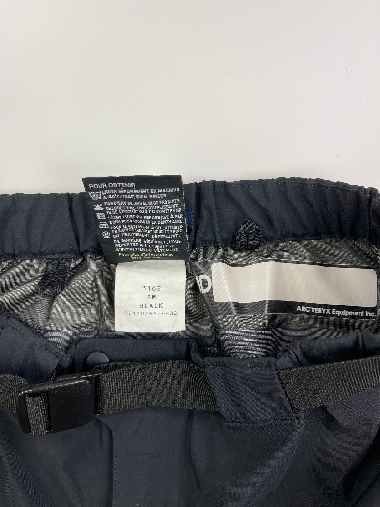 Arc'teryx LEAF Alpha Pant Men’s S Small Black Gore-Tex