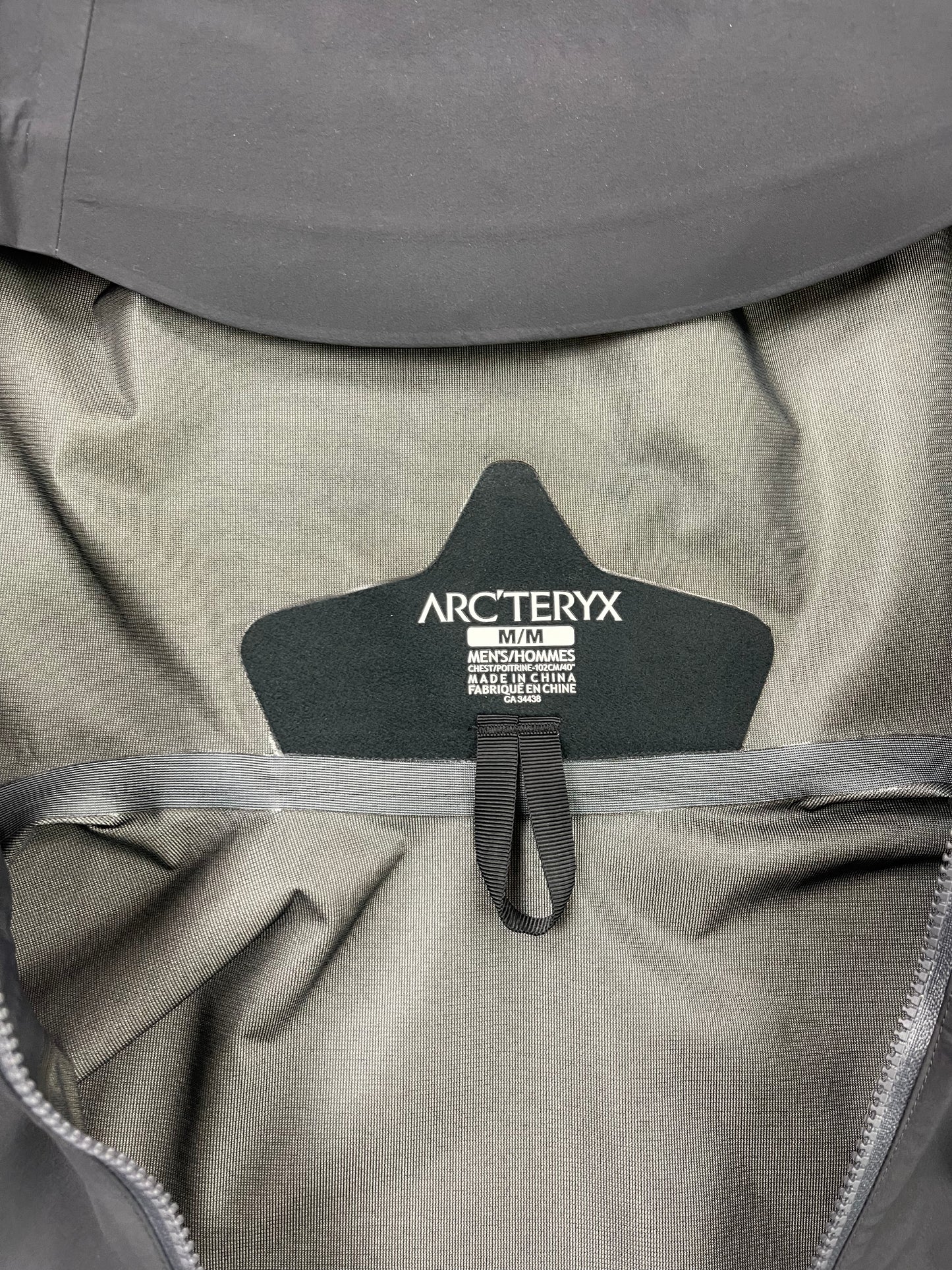 Arc’teryx Alpha Comp Hoody Iron Anvil Men’s M Medium Gore-Tex Hybrid