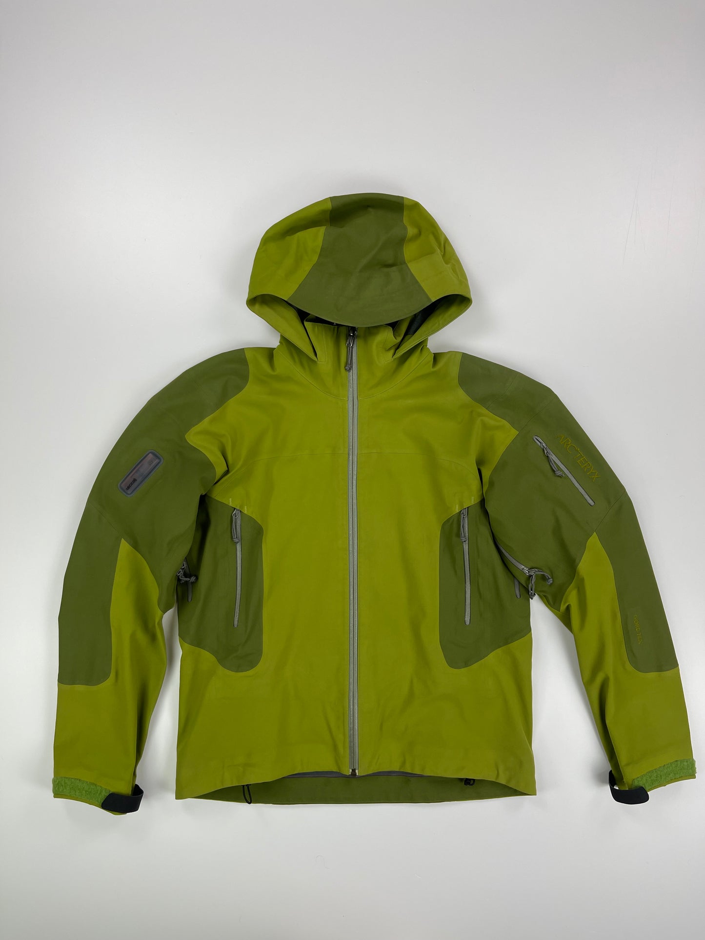 Arc’teryx Stingray Jacket Cricket Green Men’s S Small Gore-Tex RECCO