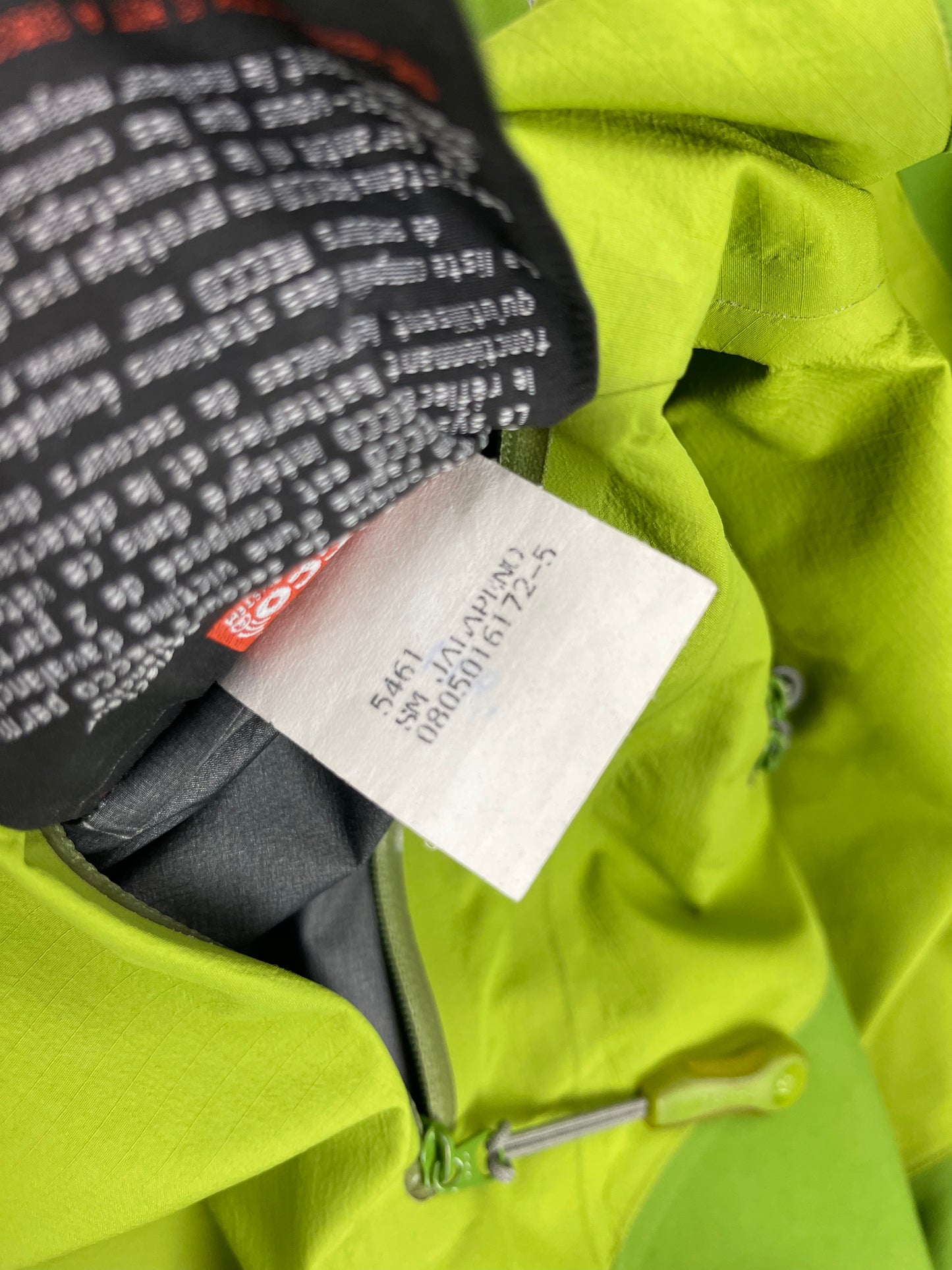 Arc’teryx Stinger Jacket Green Men’s S Small Gore-Tex RECCO