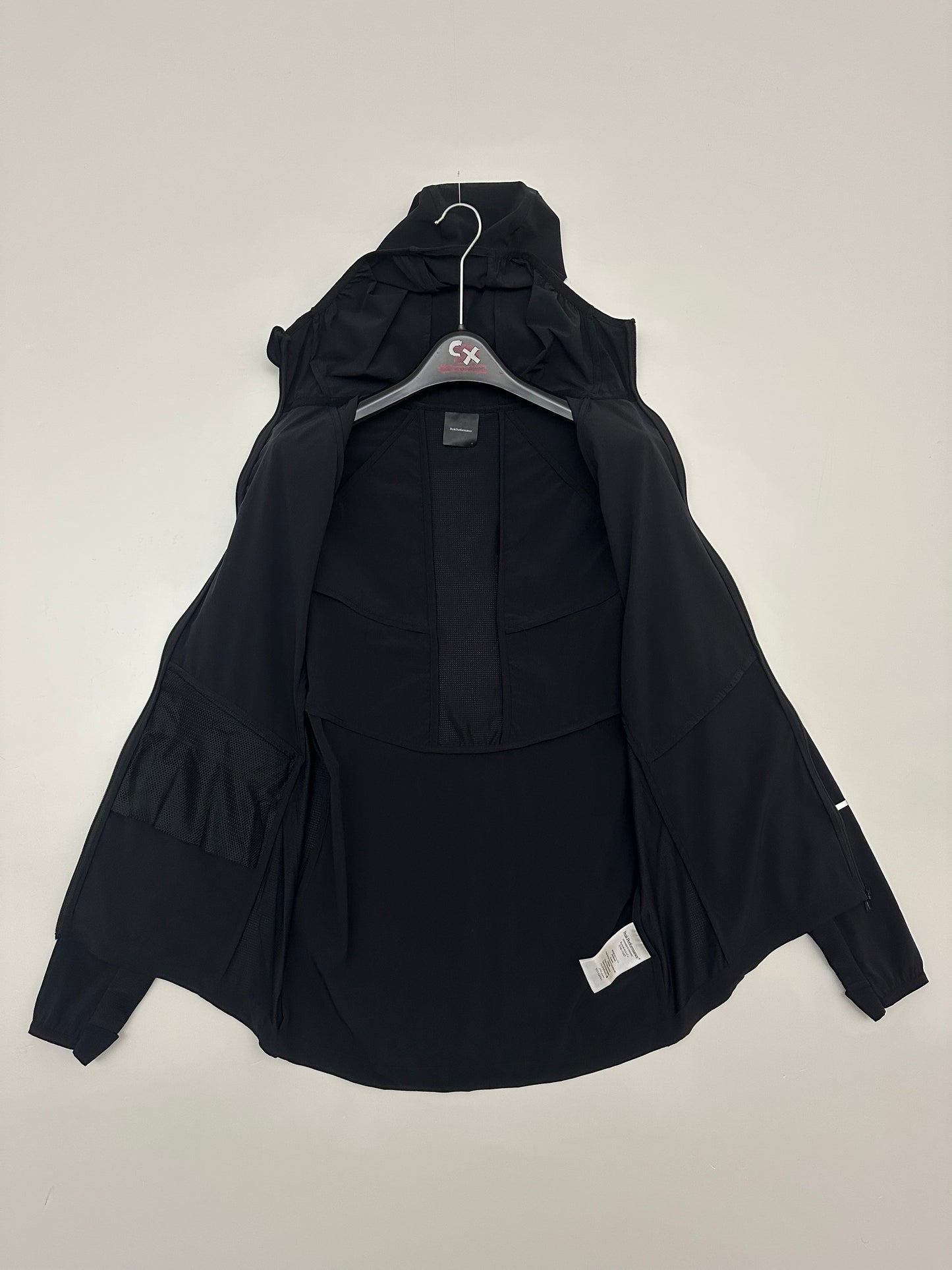 Peak Performance Alum Light Hooded Jacket Black Men's S Small