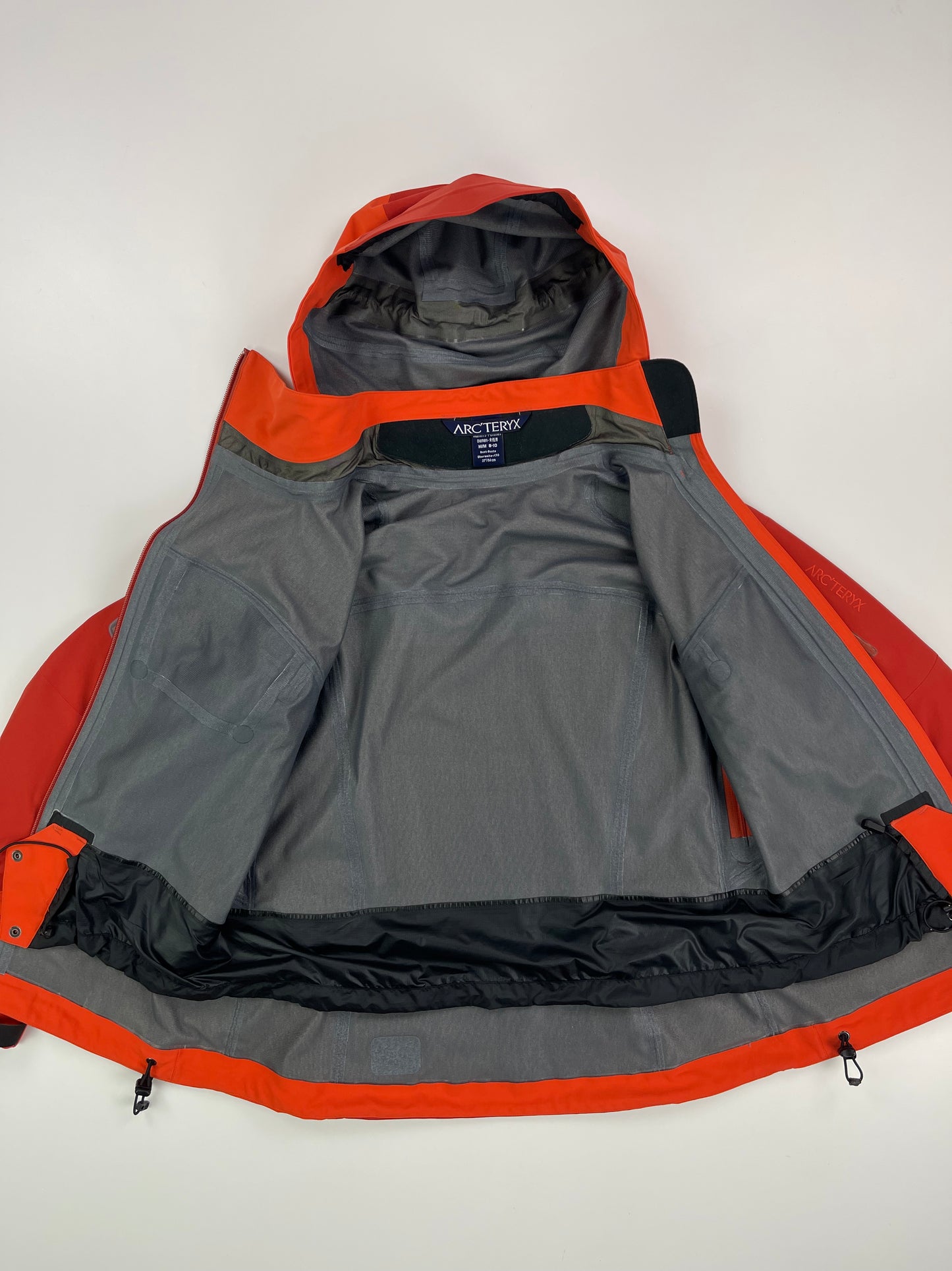 Arc'teryx Sidewinder Jacket Women’s M Medium Orange Gore-Tex RECCO