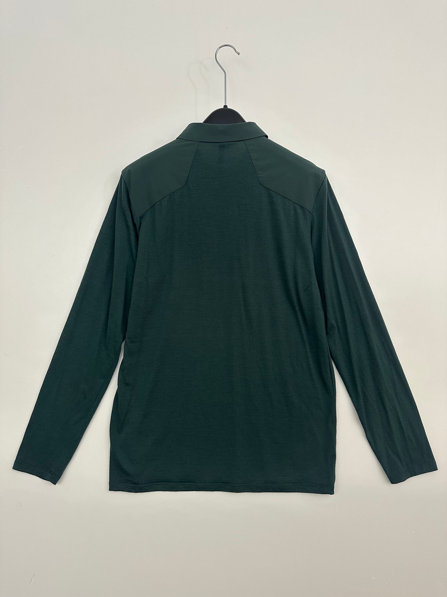 Arc’teryx Veilance Frame LS Polo Green Men’s S Small Merino Wool