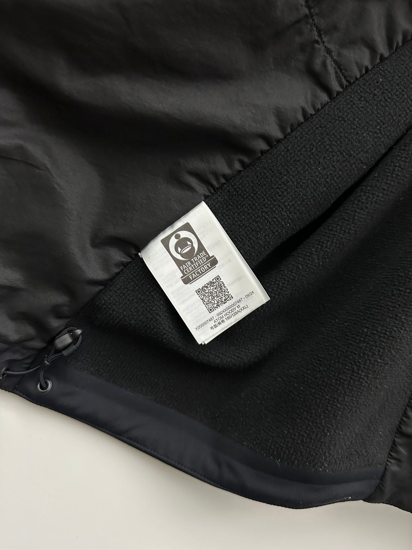 Arc’teryx Atom LT Hoody Black Men’s XXL