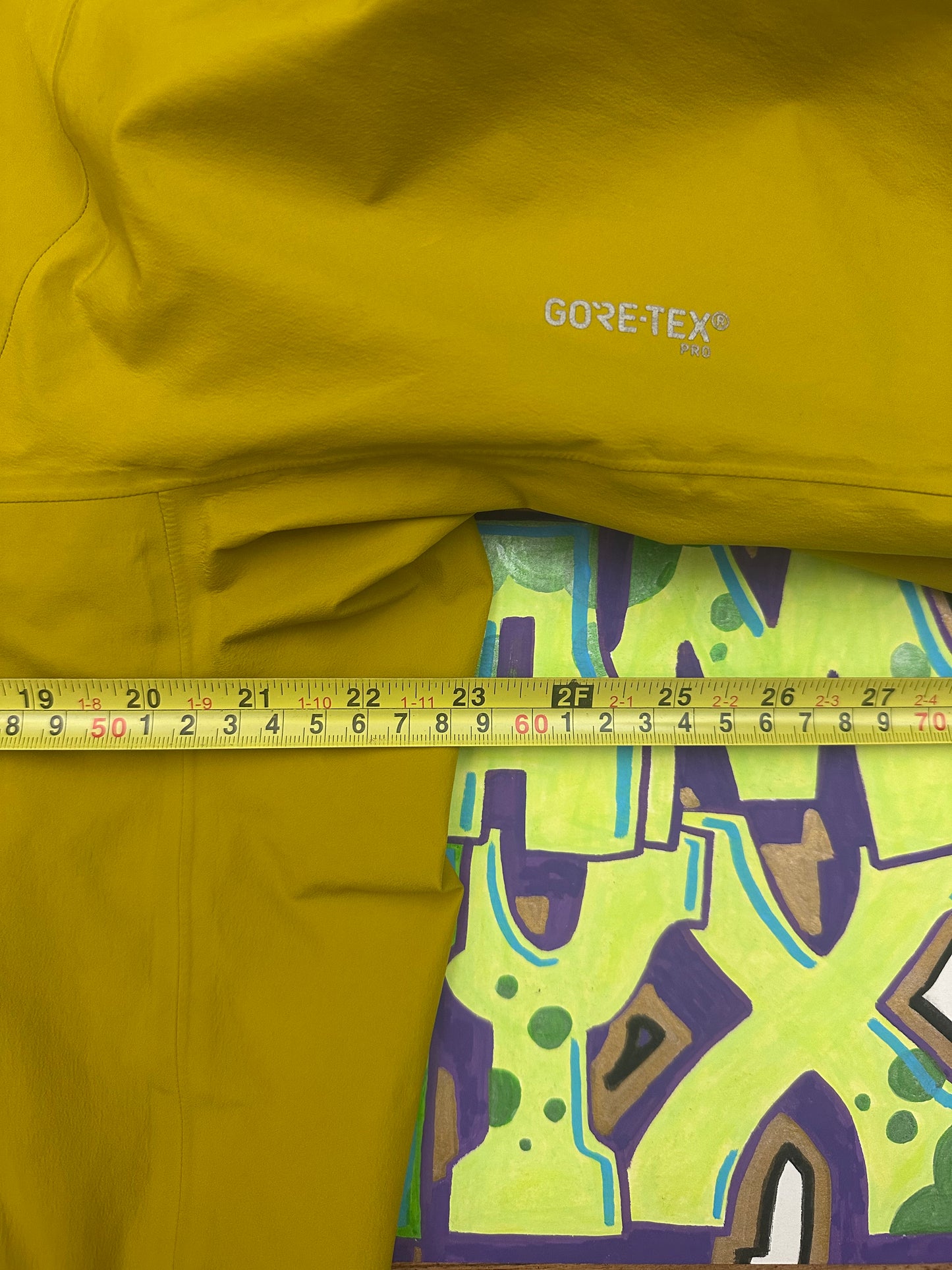 Arc’teryx Beta LT Jacket Woad Yellow Men’s M Medium Gore-Tex Pro