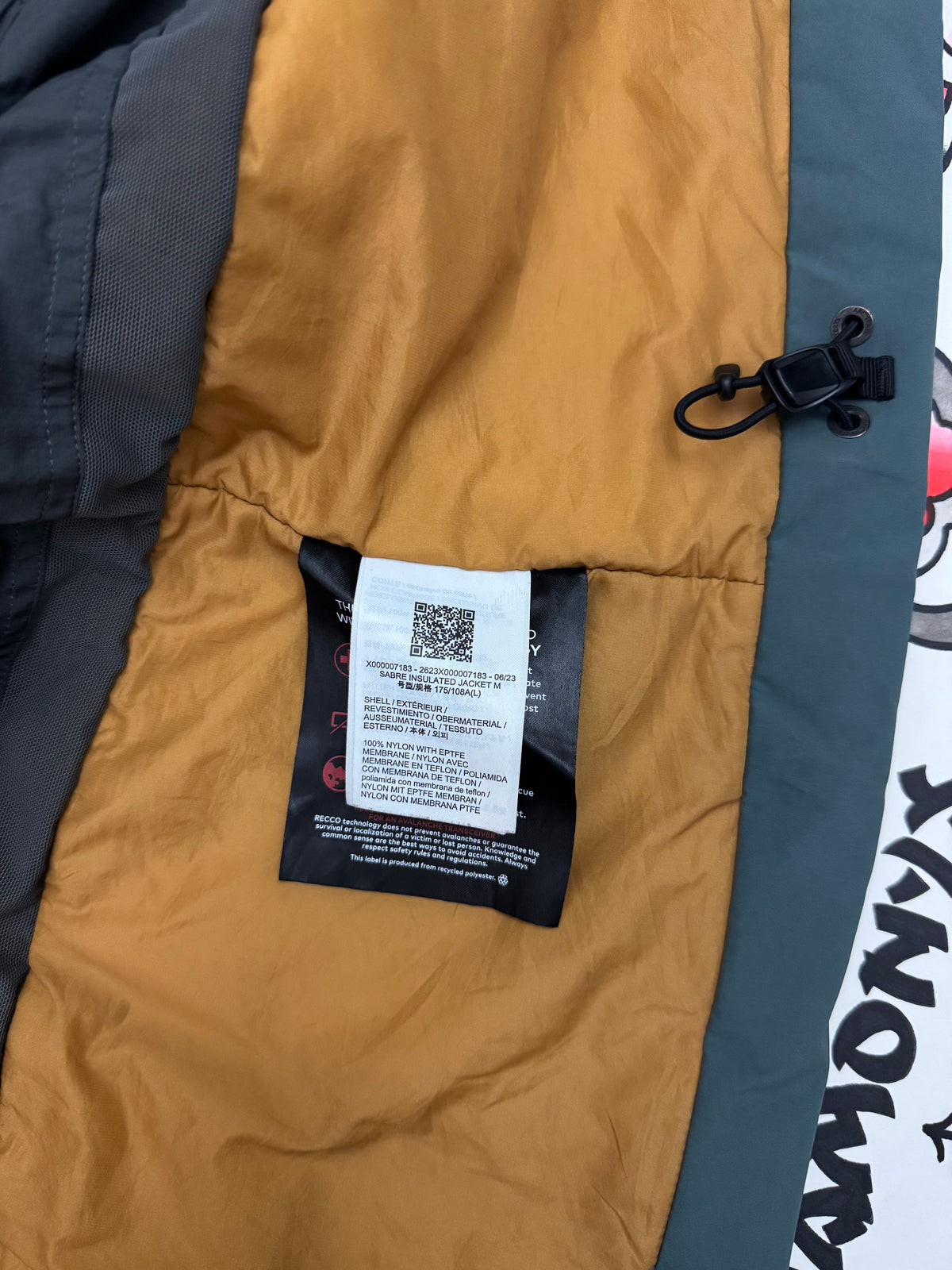 Arc'teryx Sabre Insulated Jacket Dark Magic Men's L Large Gore-Tex RECCO