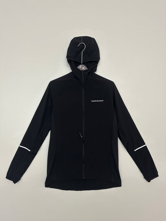 Peak Performance Alum Light Hooded Jacket Black Men's S Small